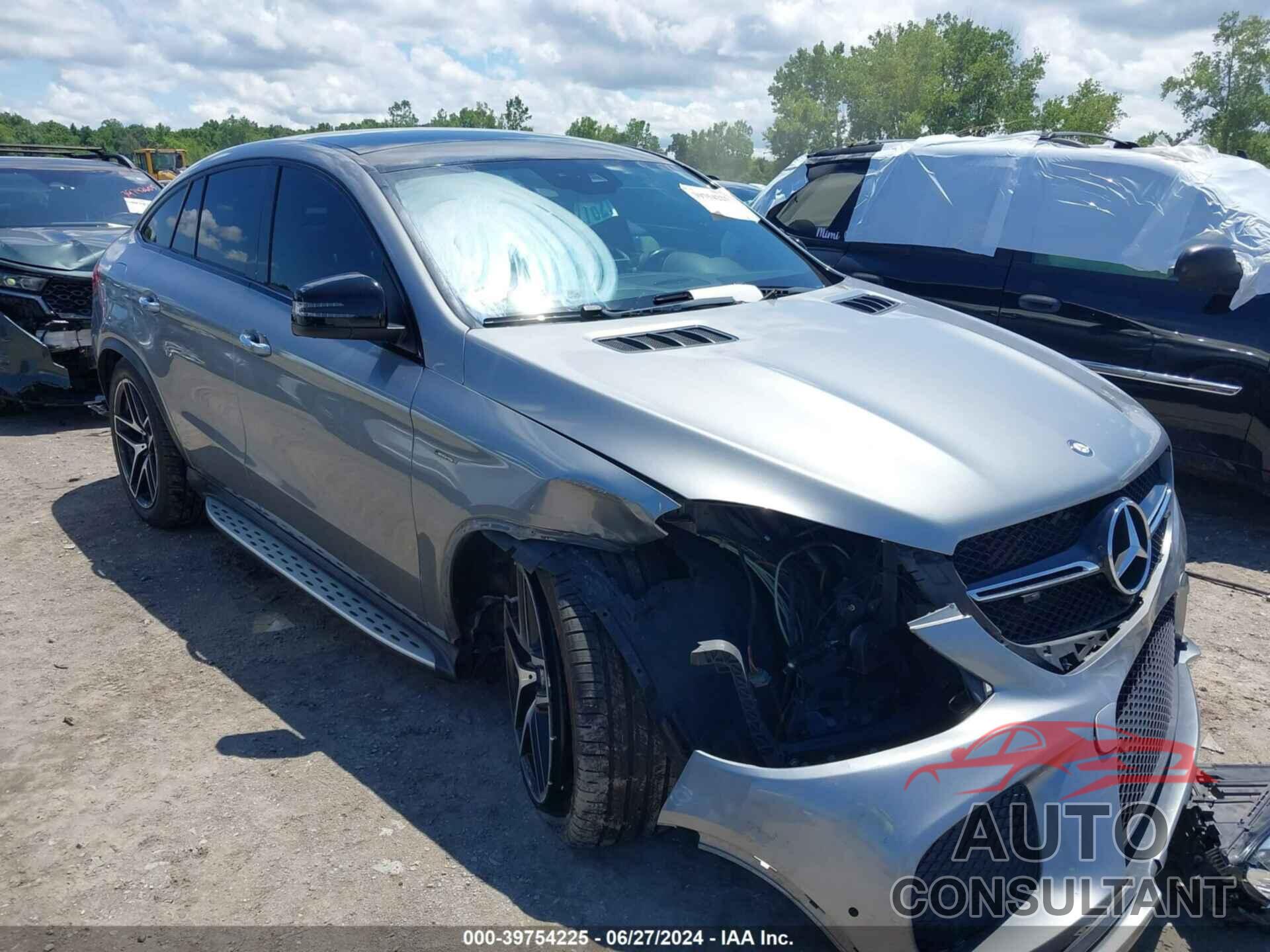 MERCEDES-BENZ GLE 450 AMG COUPE 2016 - 4JGED6EB1GA015372