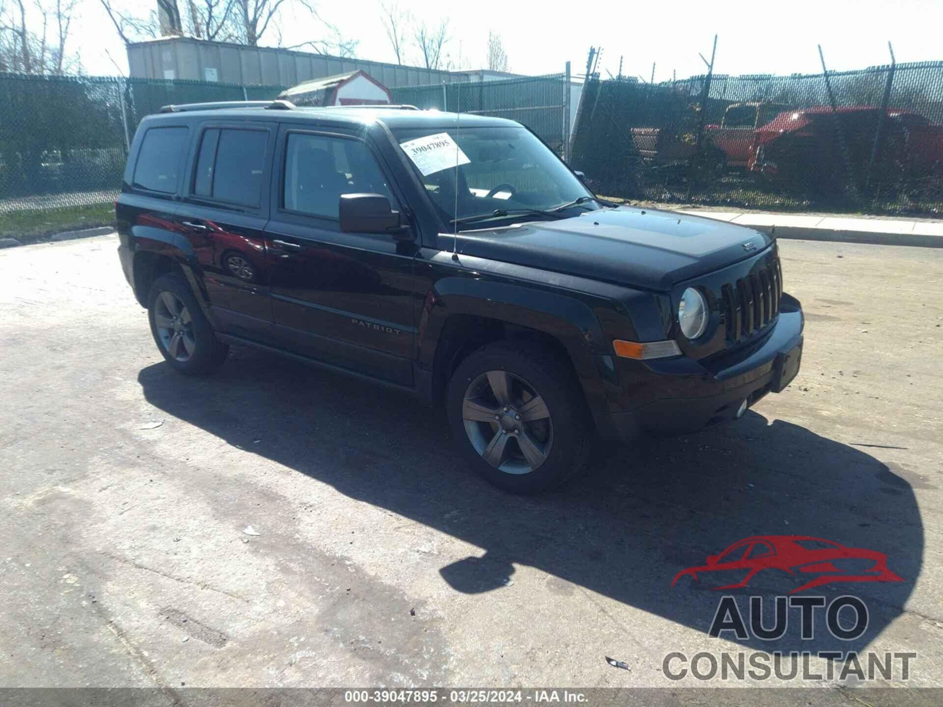 JEEP PATRIOT 2017 - 1C4NJPBA1HD200469