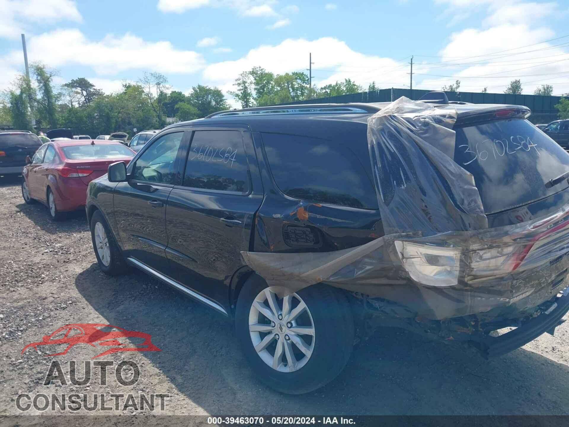 DODGE DURANGO 2019 - 1C4RDJAG7KC754091