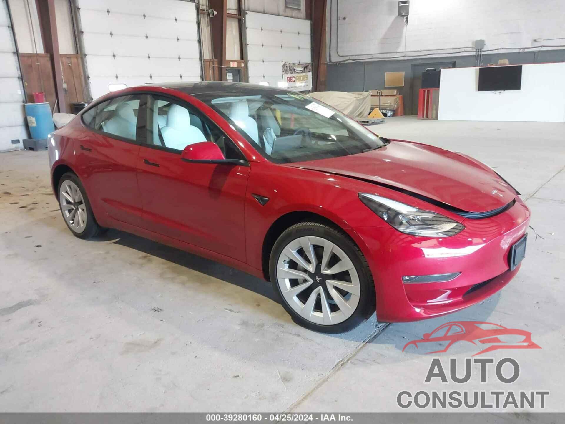 TESLA MODEL 3 2023 - 5YJ3E1EB9PF591956