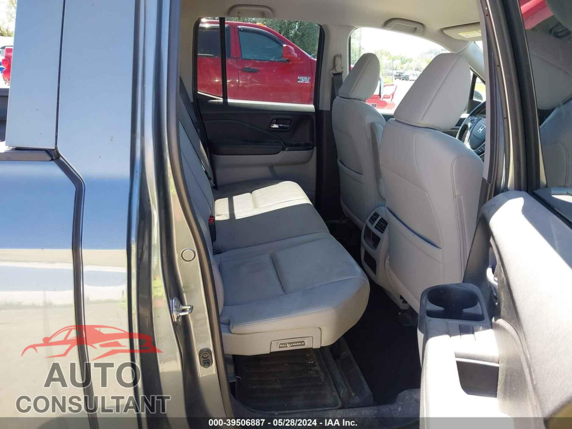 HONDA RIDGELINE 2017 - 5FPYK3F65HB020419