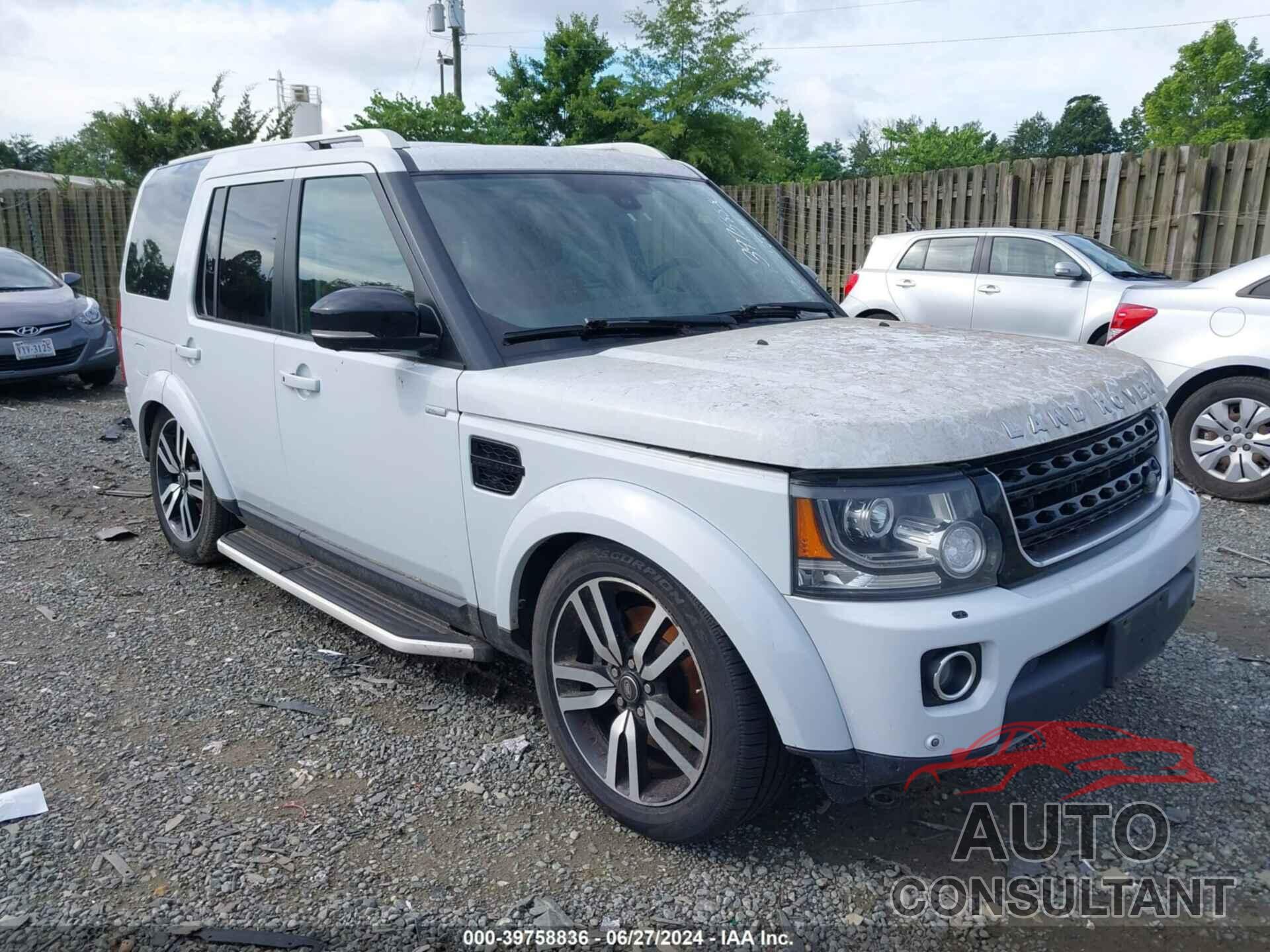 LAND ROVER LR4 2016 - SALAK2V66GA823732