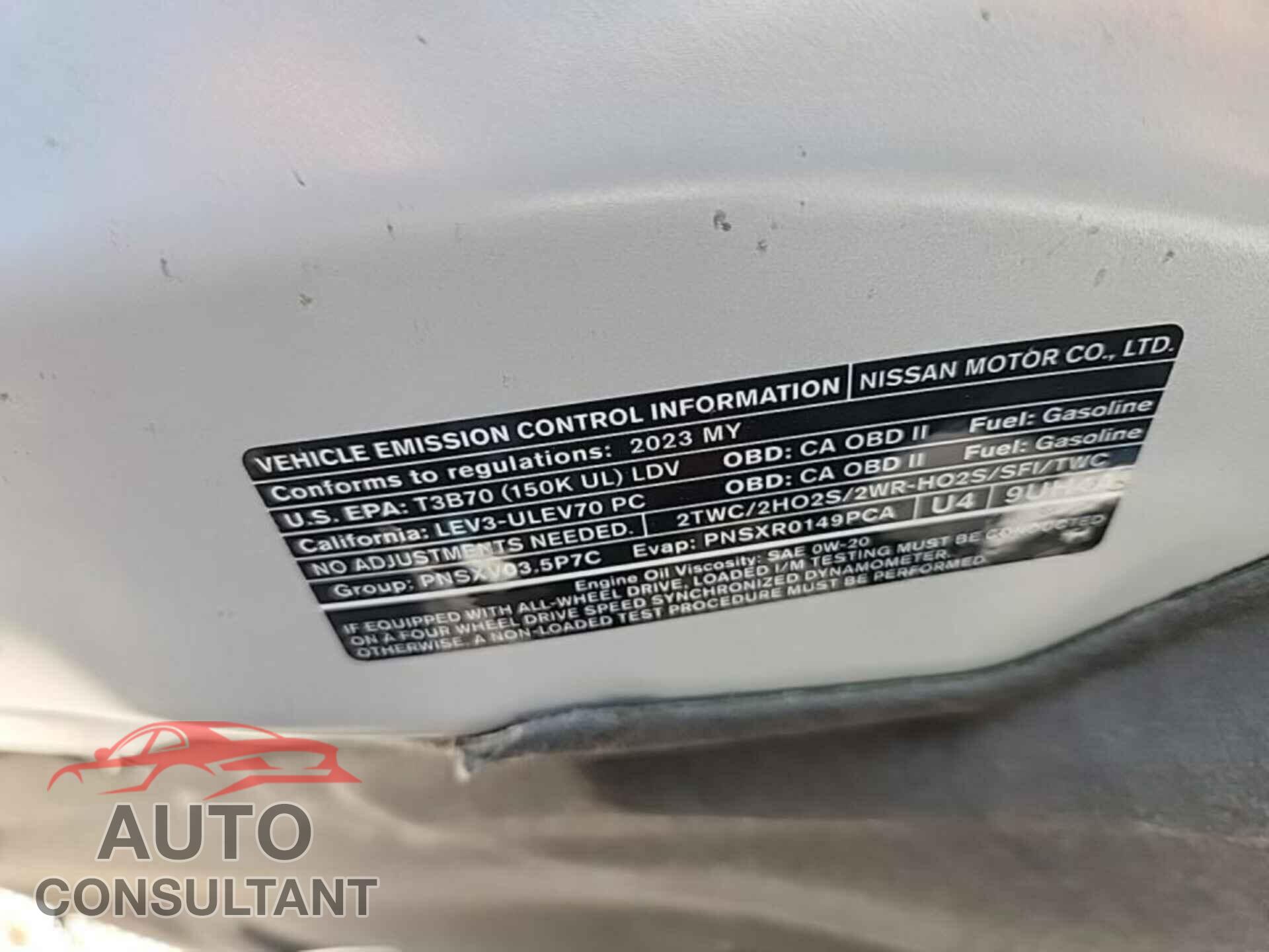 NISSAN MURANO 2023 - 5N1AZ2BS8PC112456