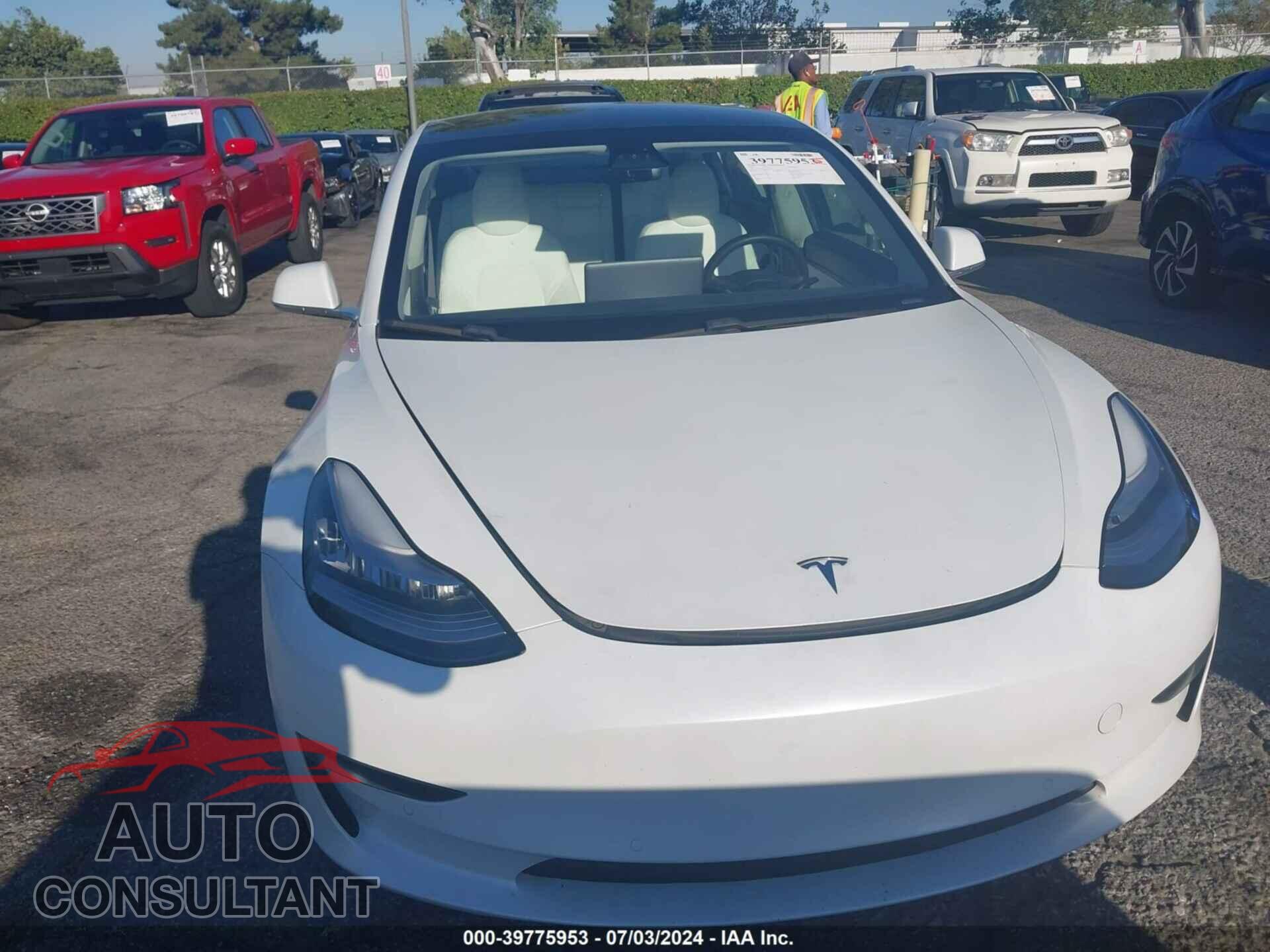TESLA MODEL 3 2020 - 5YJ3E1EA7LF806834