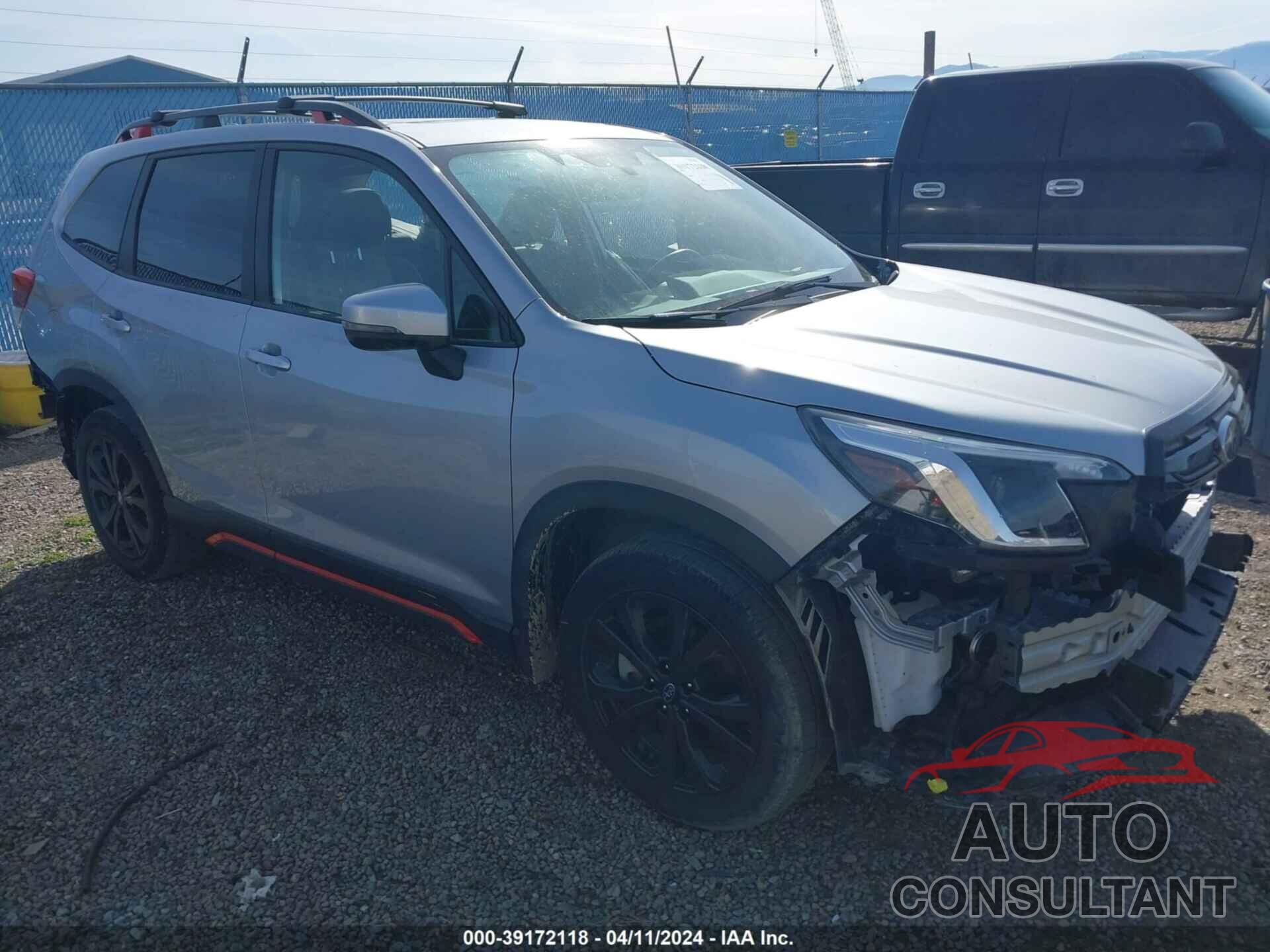 SUBARU FORESTER 2022 - JF2SKAJC9NH487078