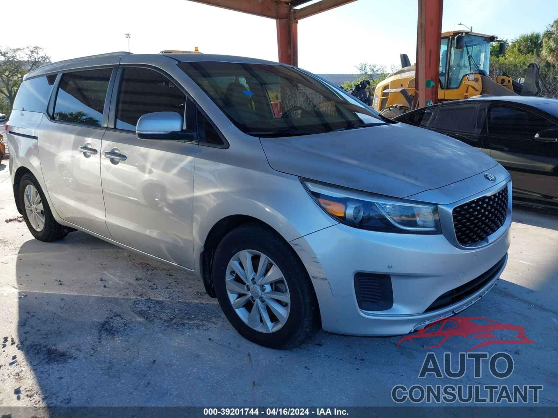 KIA SEDONA 2016 - KNDMB5C14G6212470