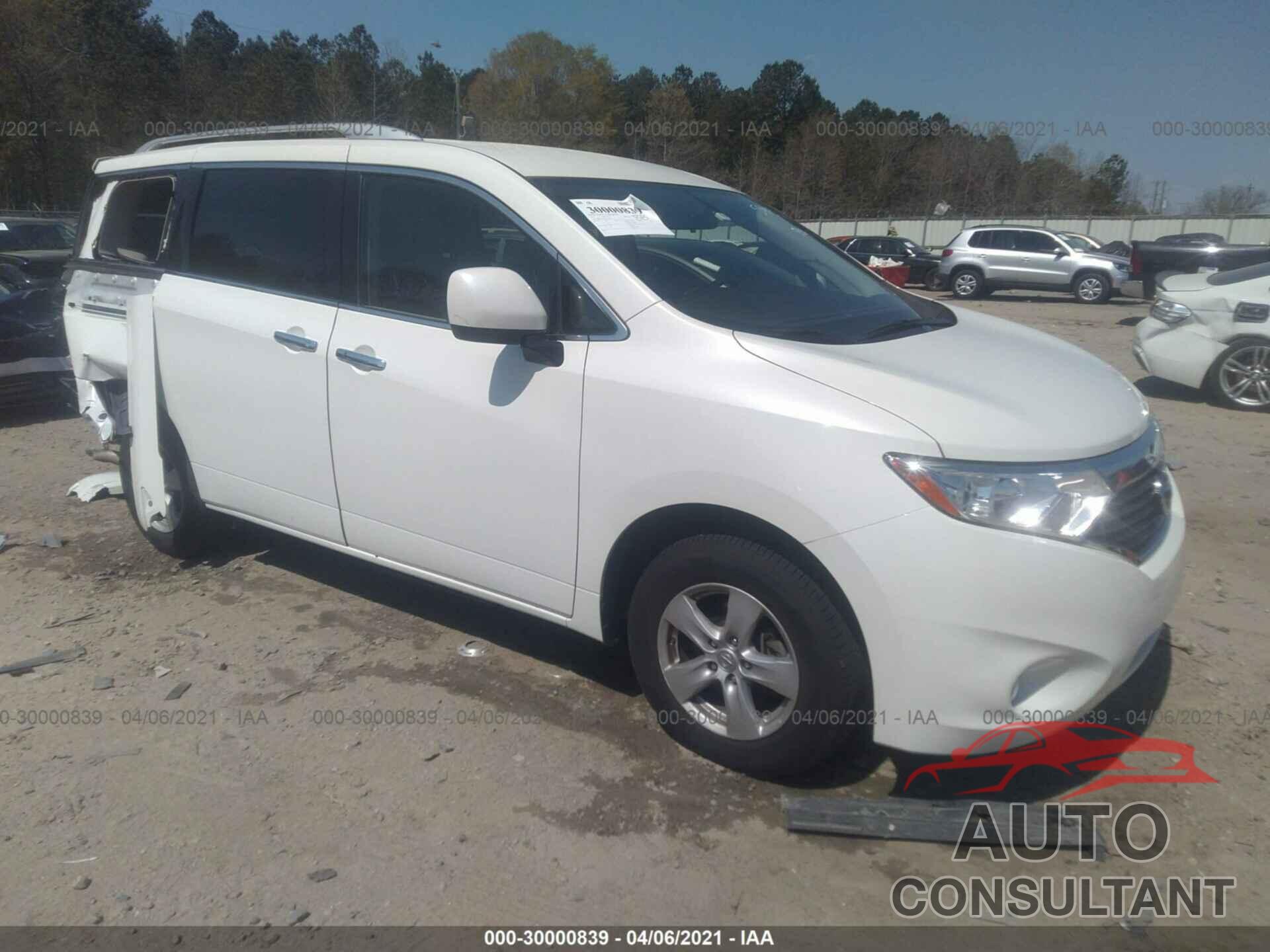 NISSAN QUEST 2017 - JN8AE2KP4H9165993