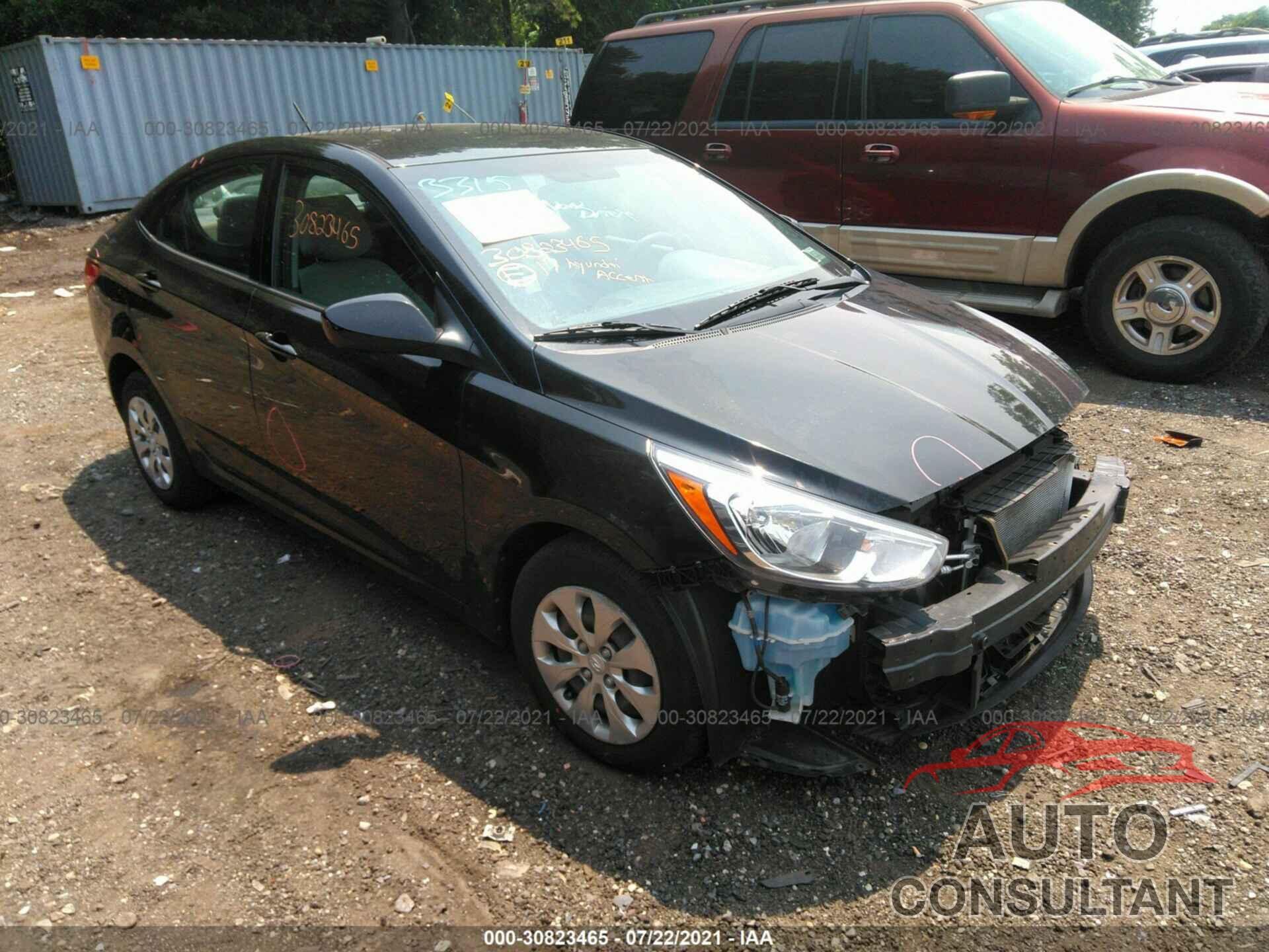 HYUNDAI ACCENT 2017 - KMHCT4AEXHU342867