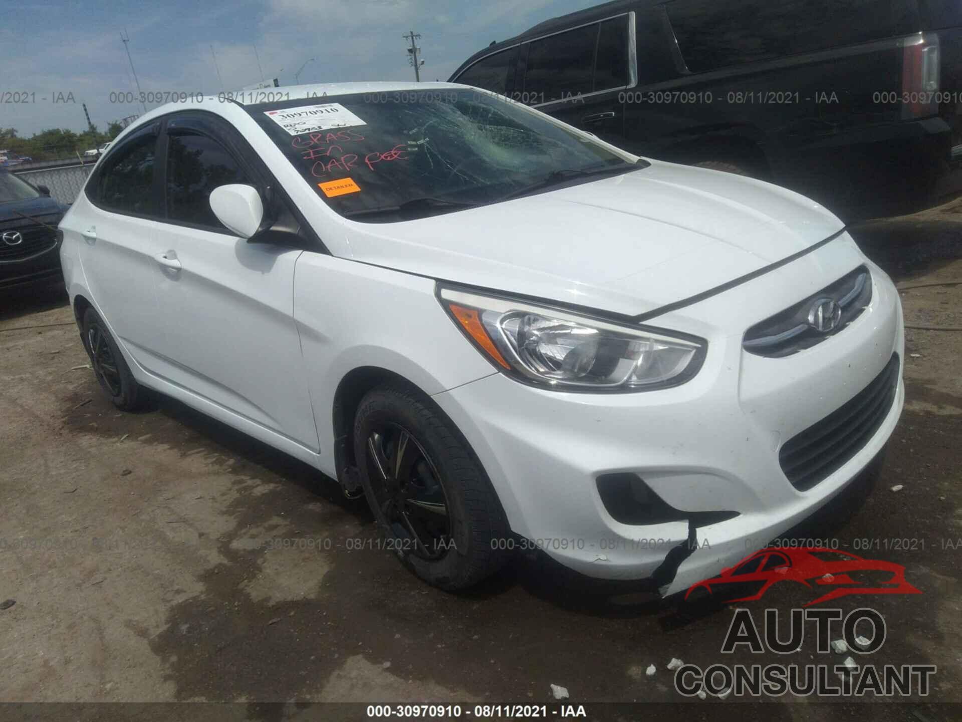 HYUNDAI ACCENT 2017 - KMHCT4AE9HU346117