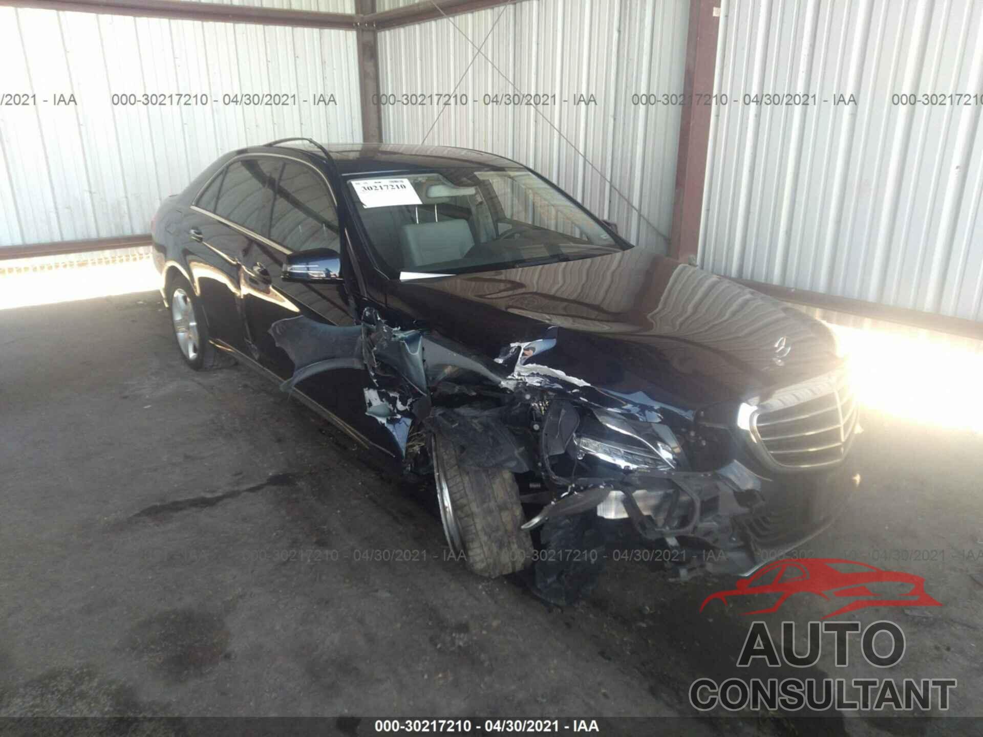 MERCEDES-BENZ E-CLASS 2016 - WDDHF8JB6GB307287