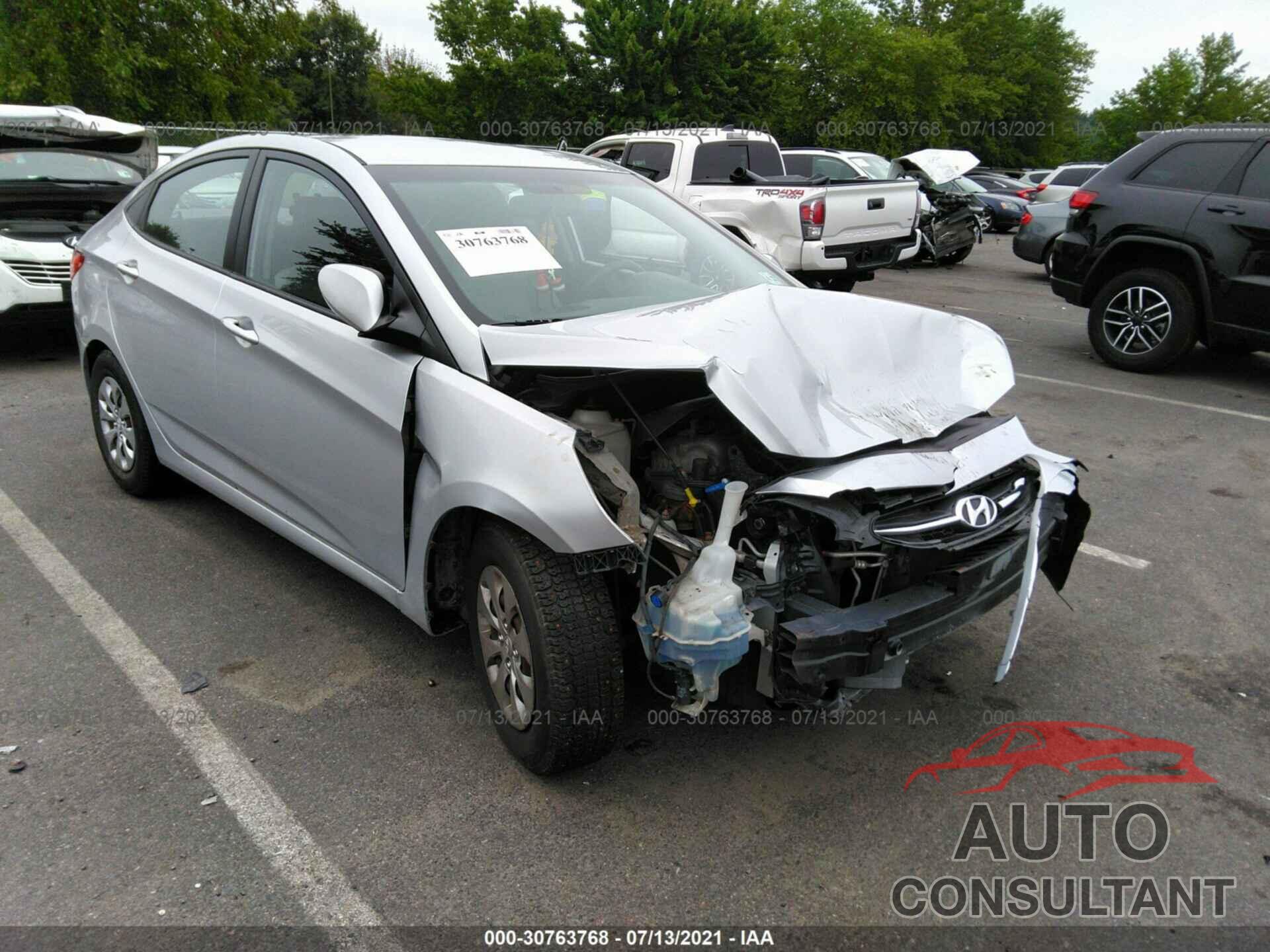 HYUNDAI ACCENT 2016 - KMHCT4AE8GU955200