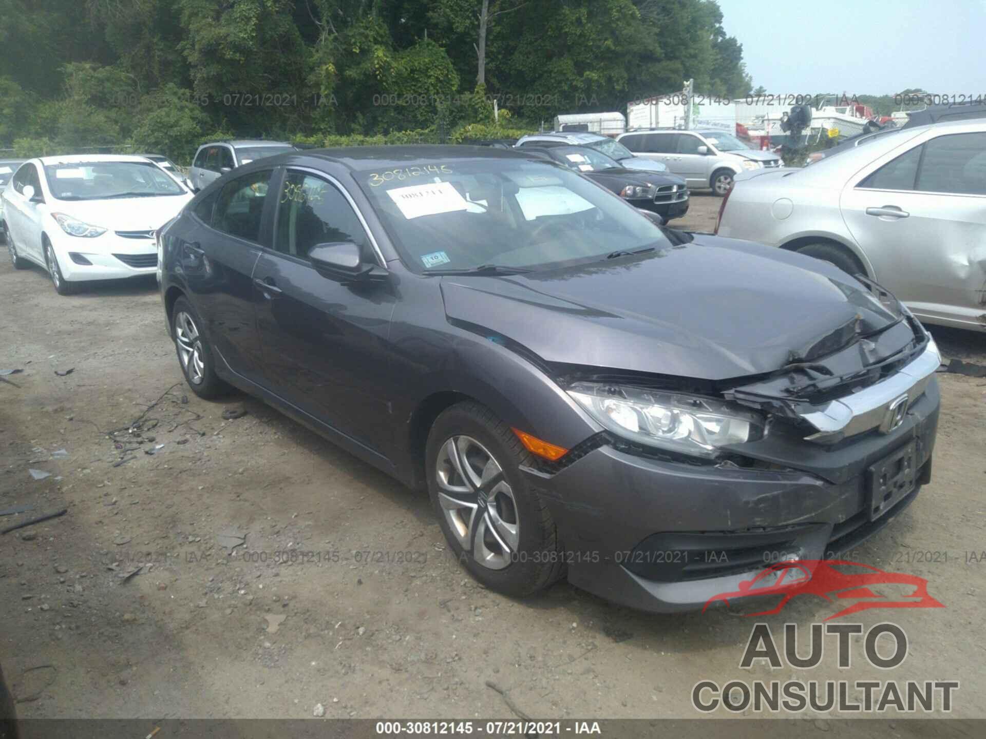 HONDA CIVIC SEDAN 2016 - 19XFC2F50GE226668