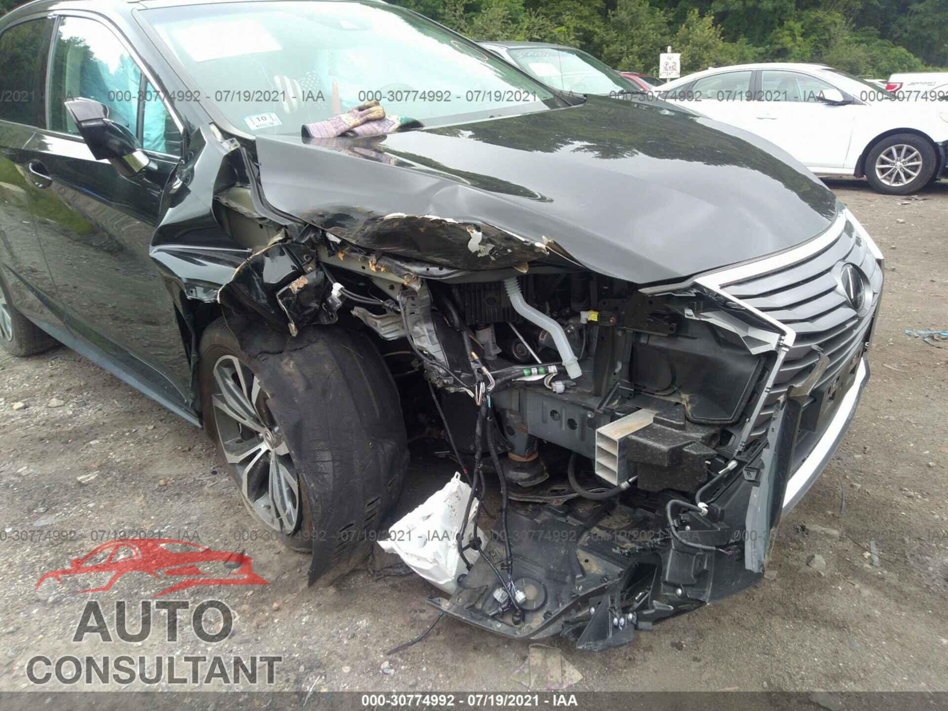 LEXUS RX 2017 - 2T2BZMCA9HC111833