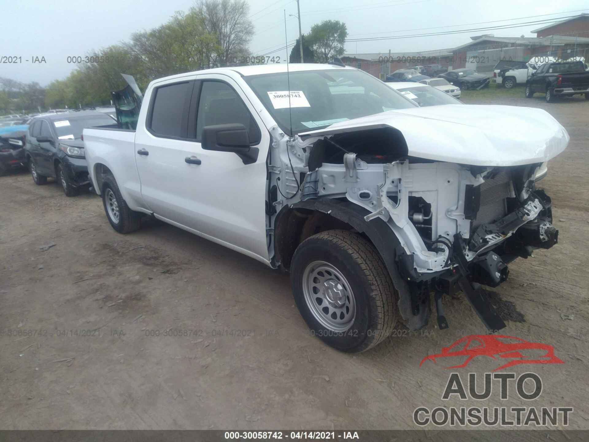 CHEVROLET SILVERADO 1500 2021 - 3GCPWAEF1MG109357