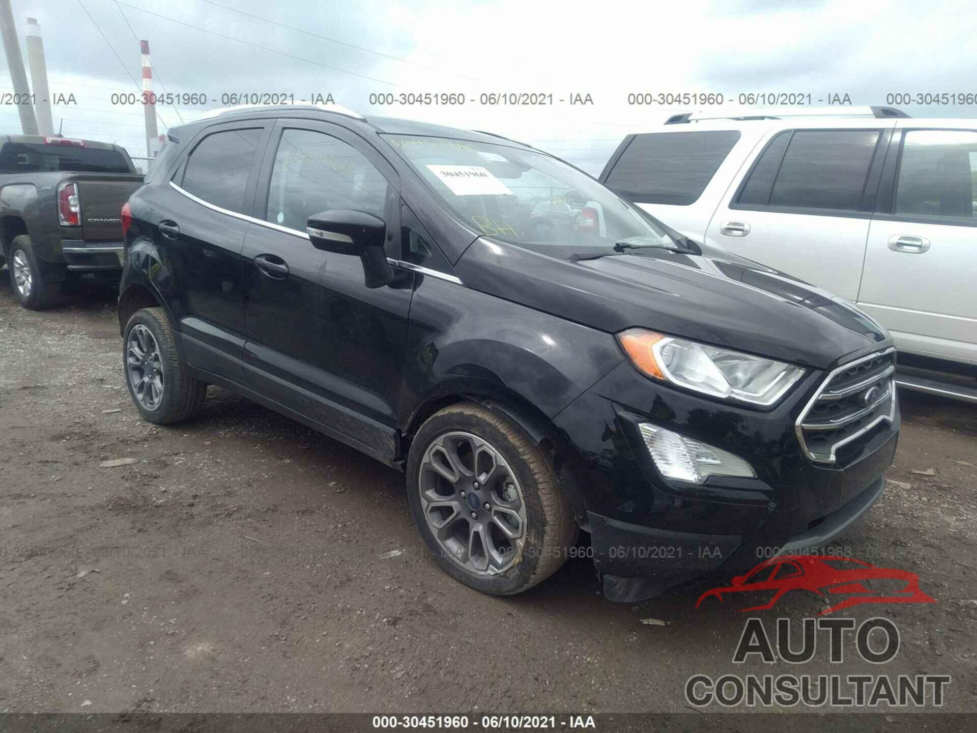 FORD ECOSPORT 2020 - MAJ6S3KL2LC334889