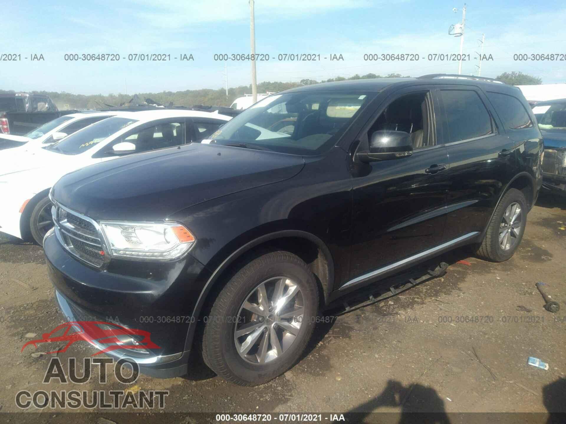 DODGE DURANGO 2016 - 1C4RDJDG0GC419712