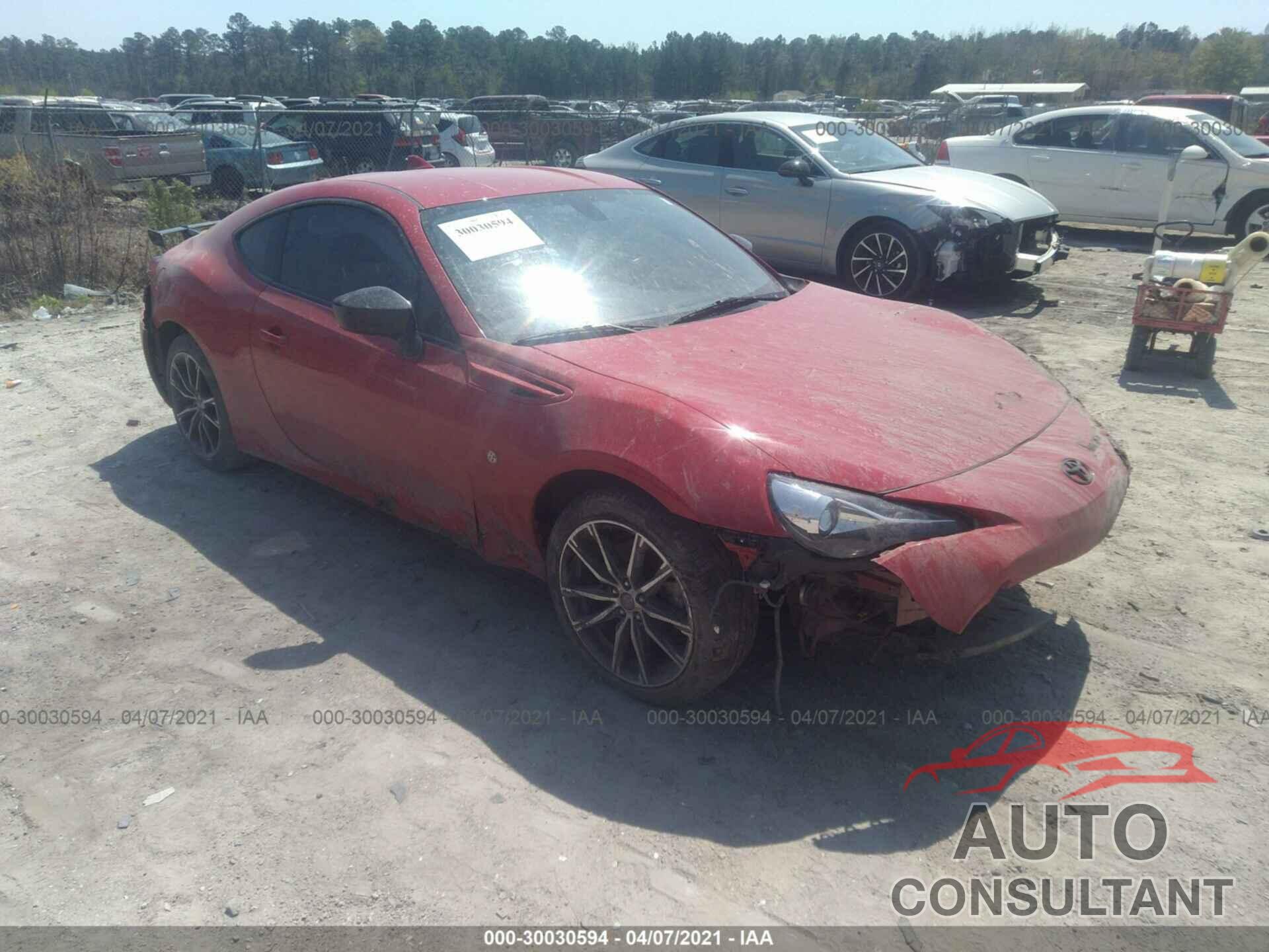 TOYOTA 86 2018 - JF1ZNAE10J9700474