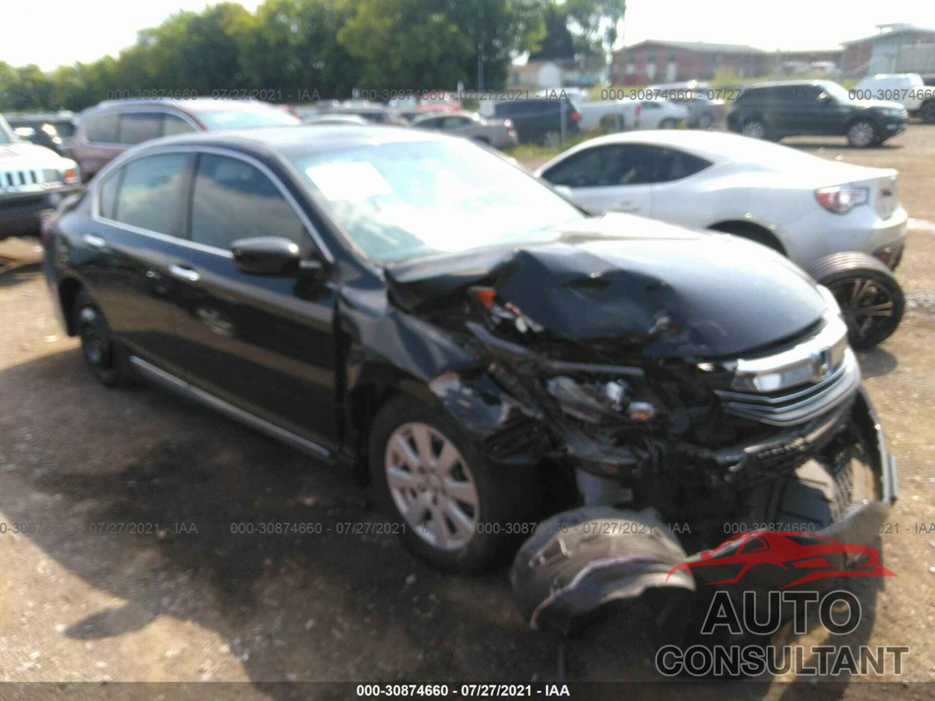 HONDA ACCORD SEDAN 2016 - 1HGCR2F5XGA035037