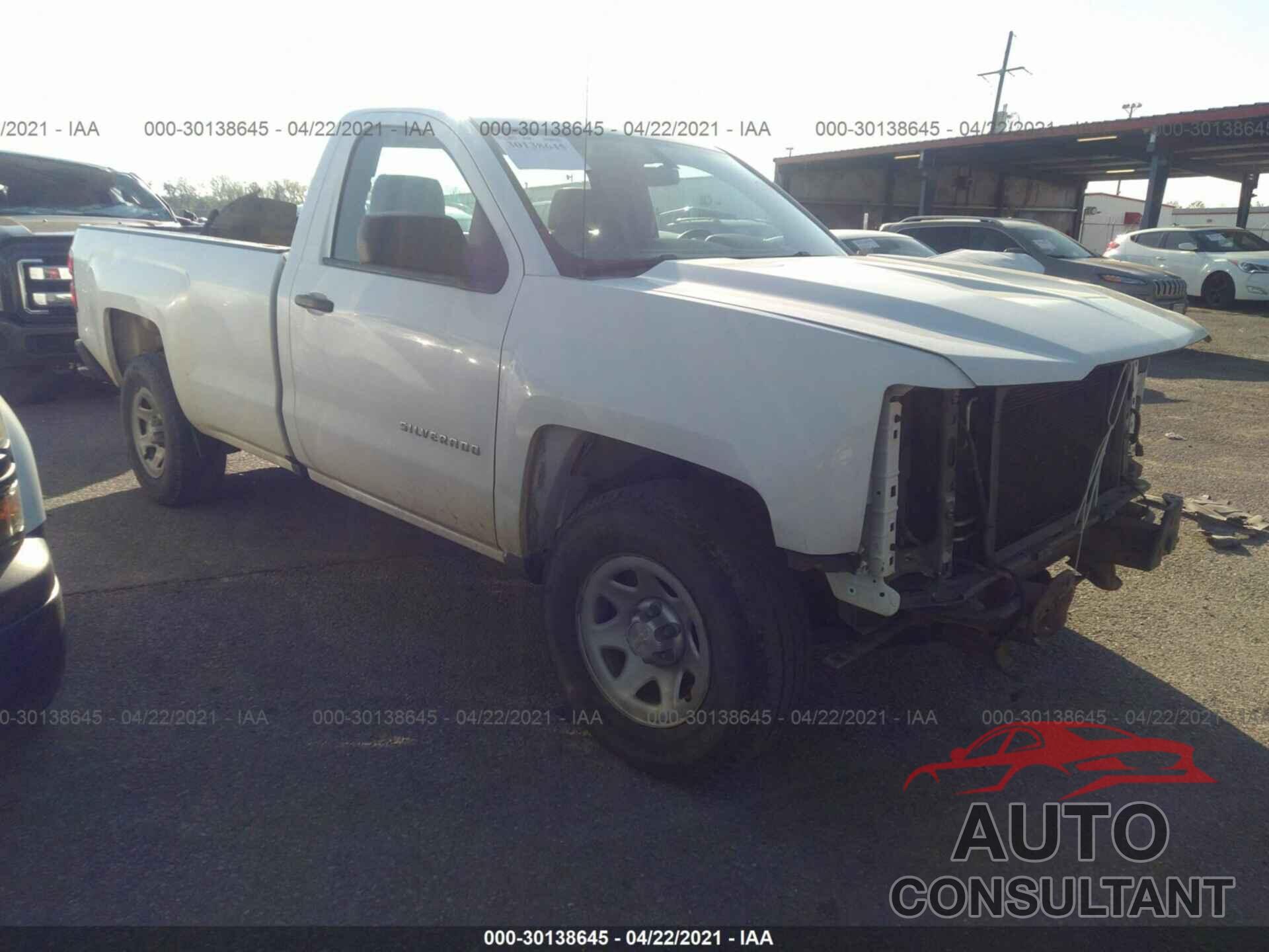 CHEVROLET SILVERADO 1500 2016 - 1GCNCNEC3GZ351732