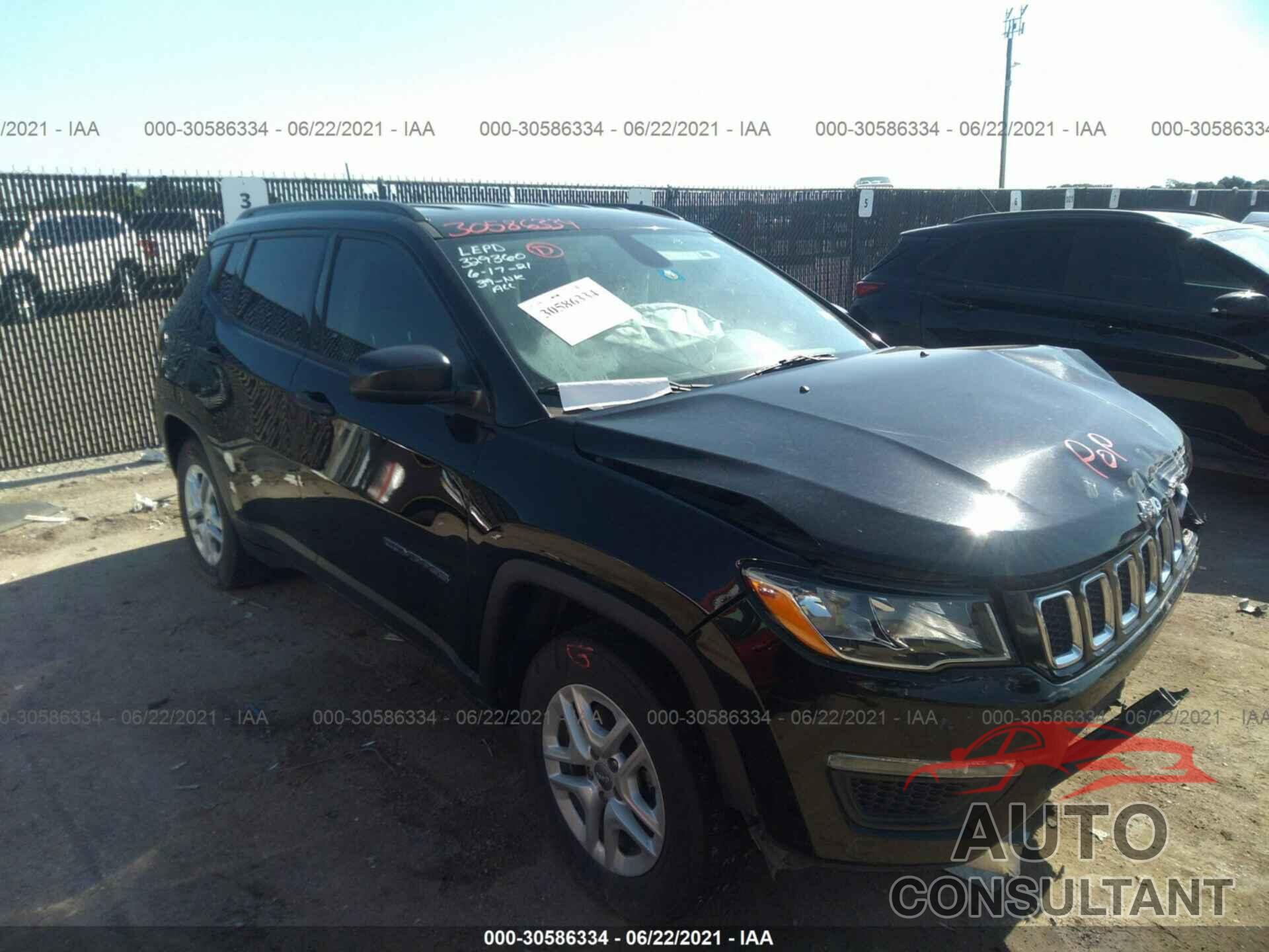 JEEP COMPASS 2017 - 3C4NJCAB3HT597924