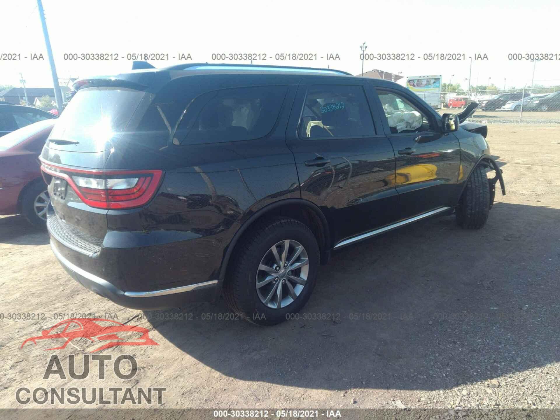 DODGE DURANGO 2018 - 1C4RDJAG3JC330776