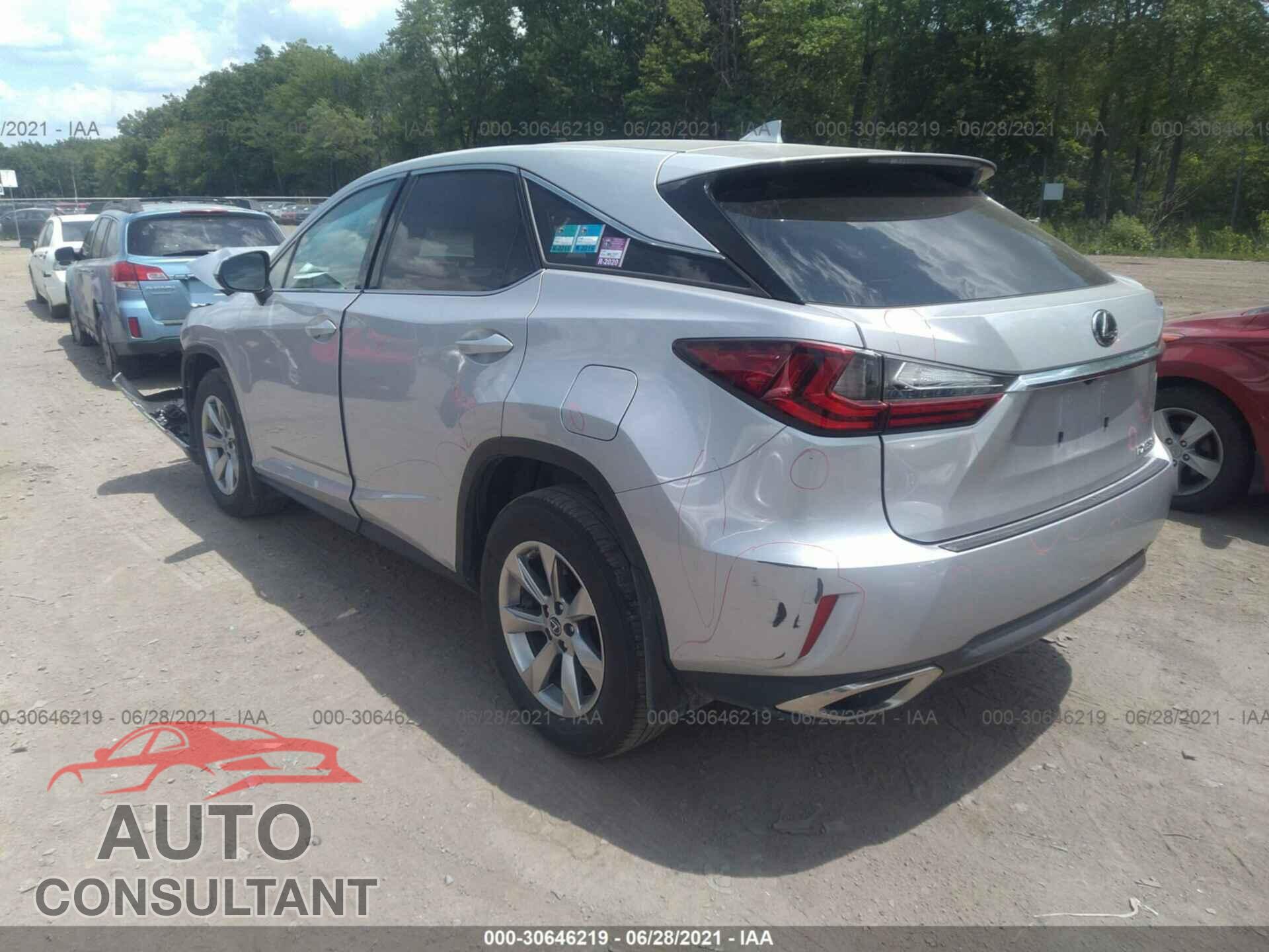 LEXUS RX 2019 - 2T2BZMCA5KC194054