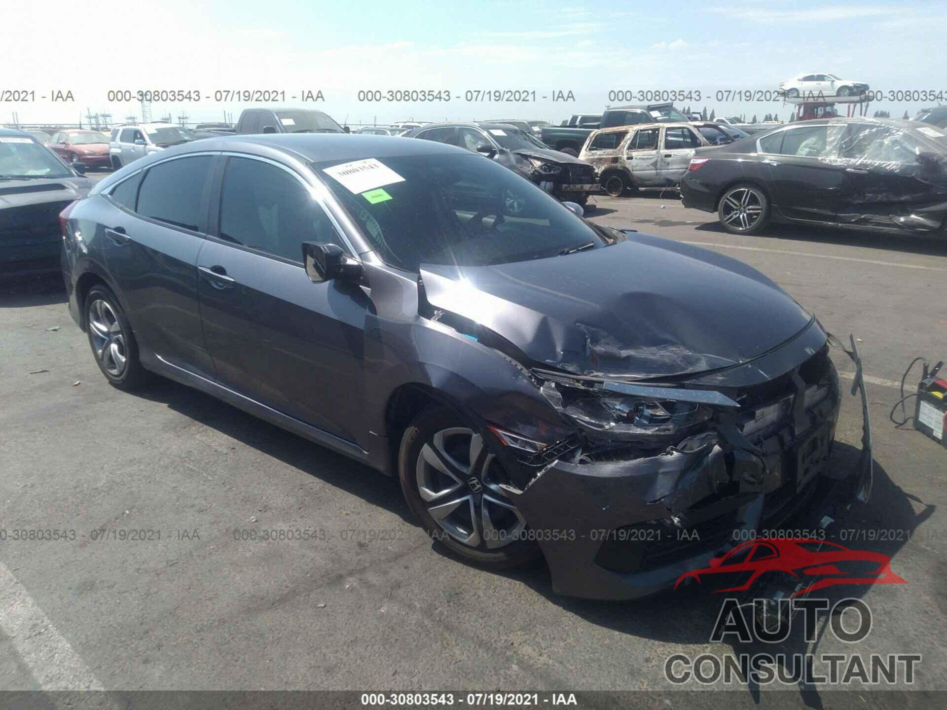 HONDA CIVIC SEDAN 2017 - 19XFC2F54HE205131