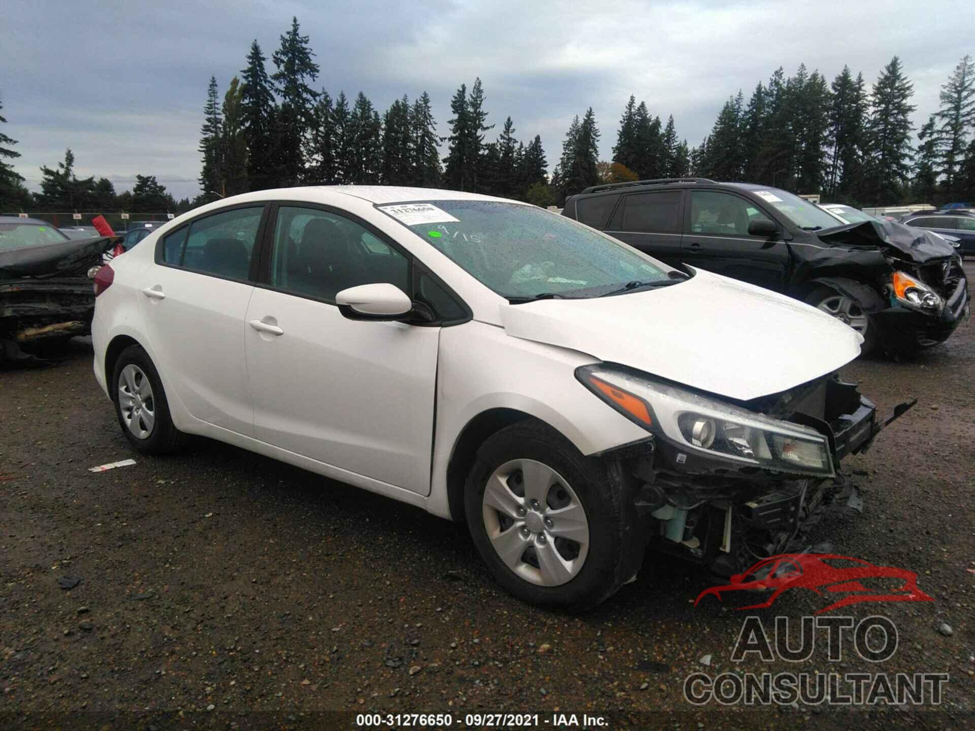 KIA FORTE 2017 - 3KPFL4A72HE141529