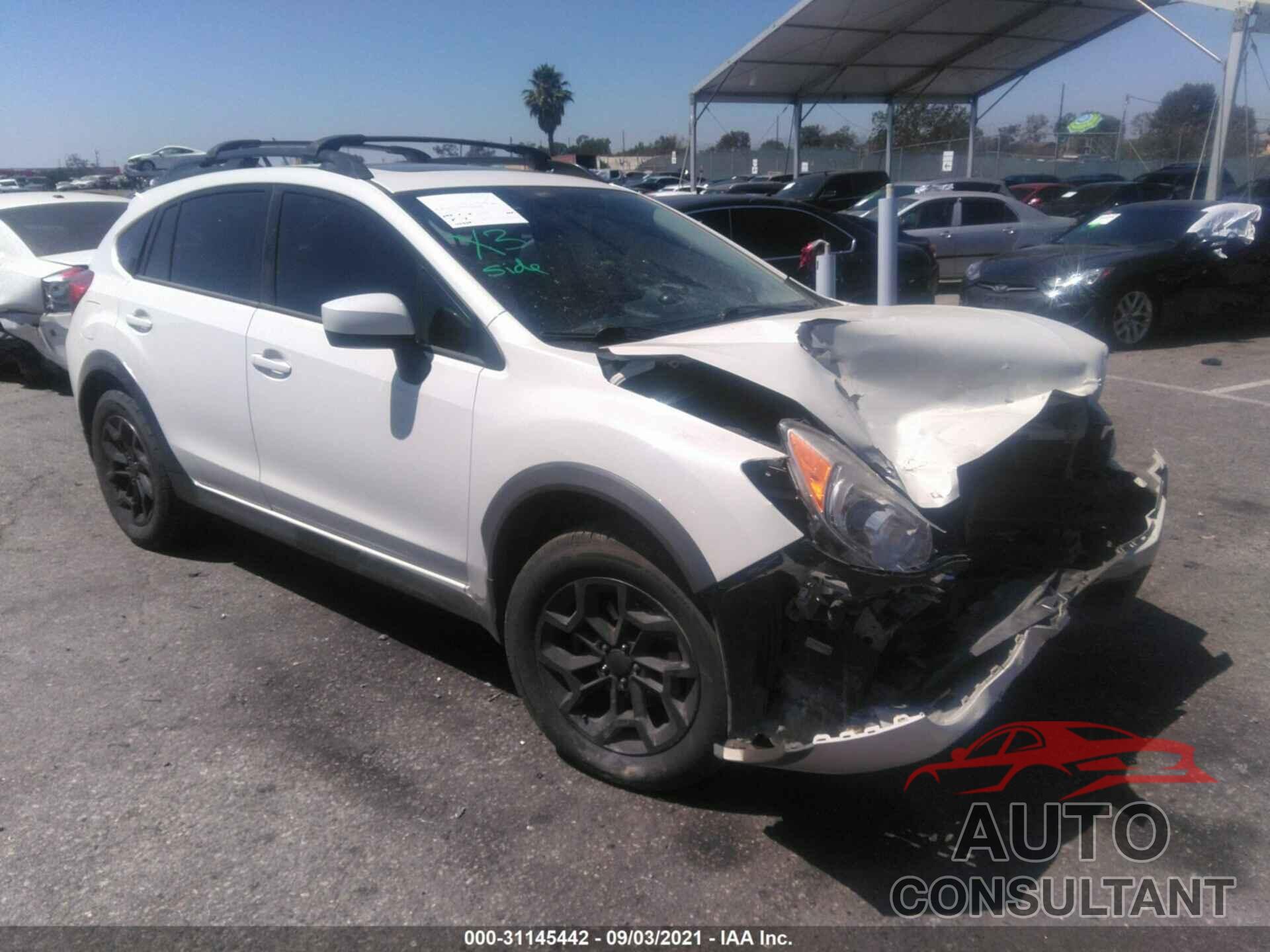 SUBARU CROSSTREK 2016 - JF2GPABC2G8315161