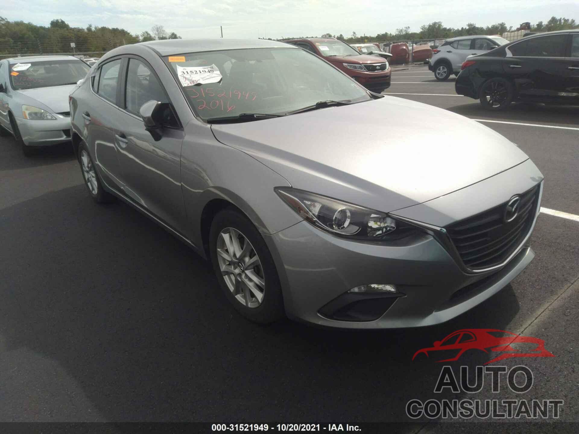 MAZDA MAZDA3 2016 - JM1BM1U79G1307682