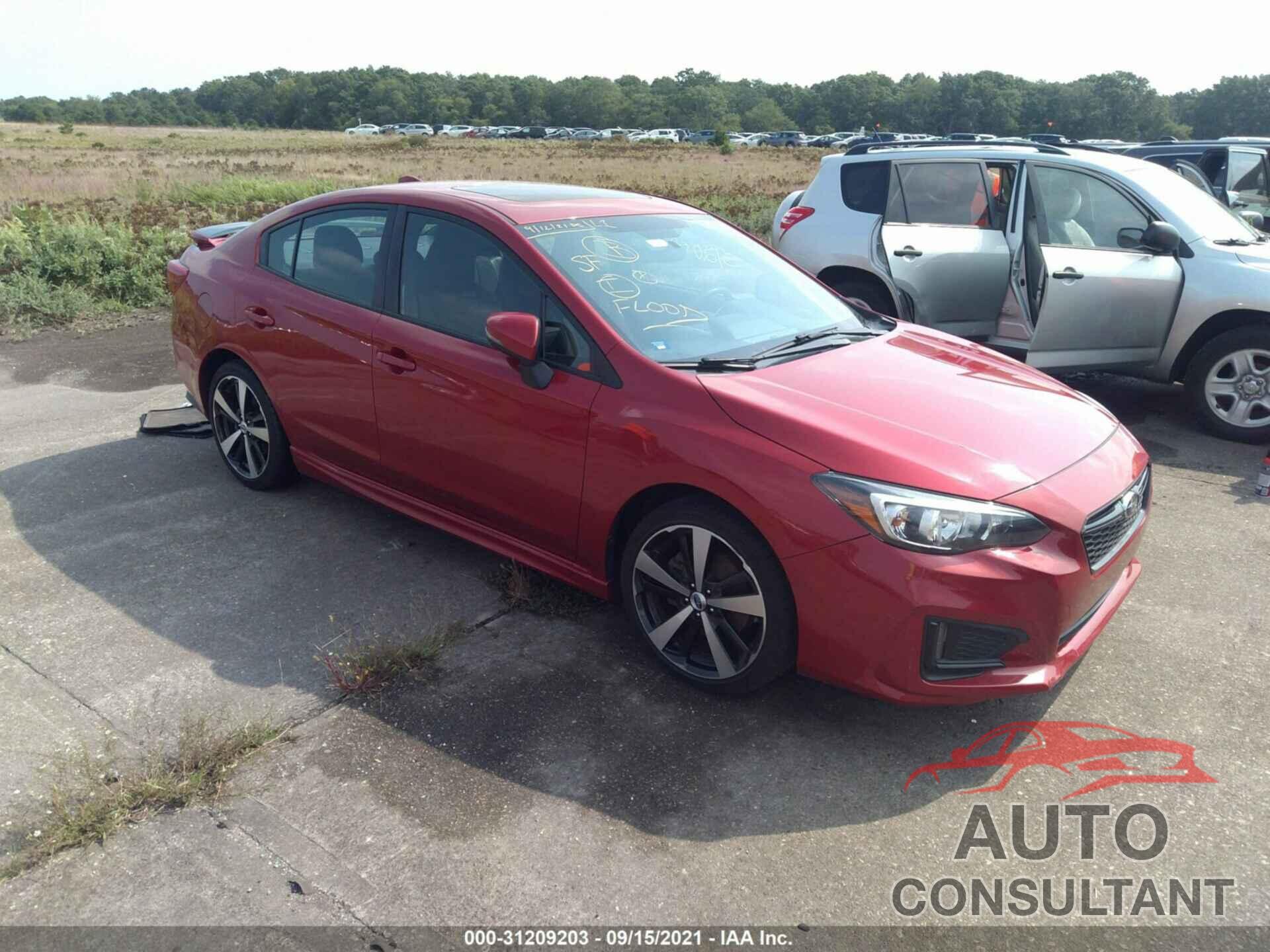 SUBARU IMPREZA 2017 - 4S3GKAM62H3623112
