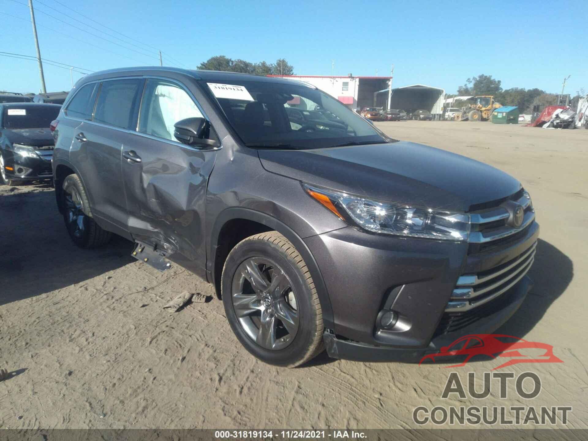 TOYOTA HIGHLANDER 2017 - 5TDDZRFH8HS484355