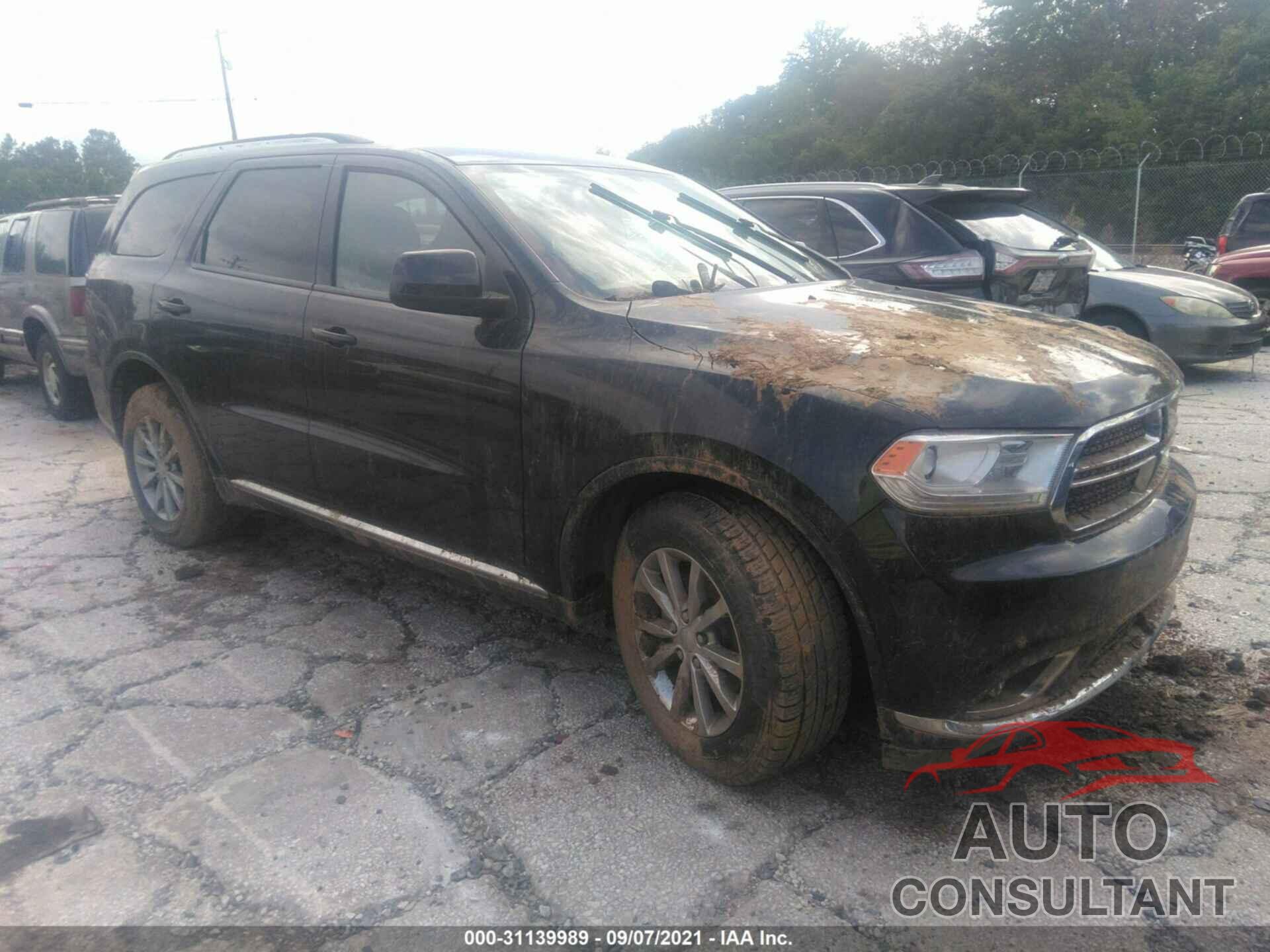 DODGE DURANGO 2016 - 1C4RDJAG6GC331879