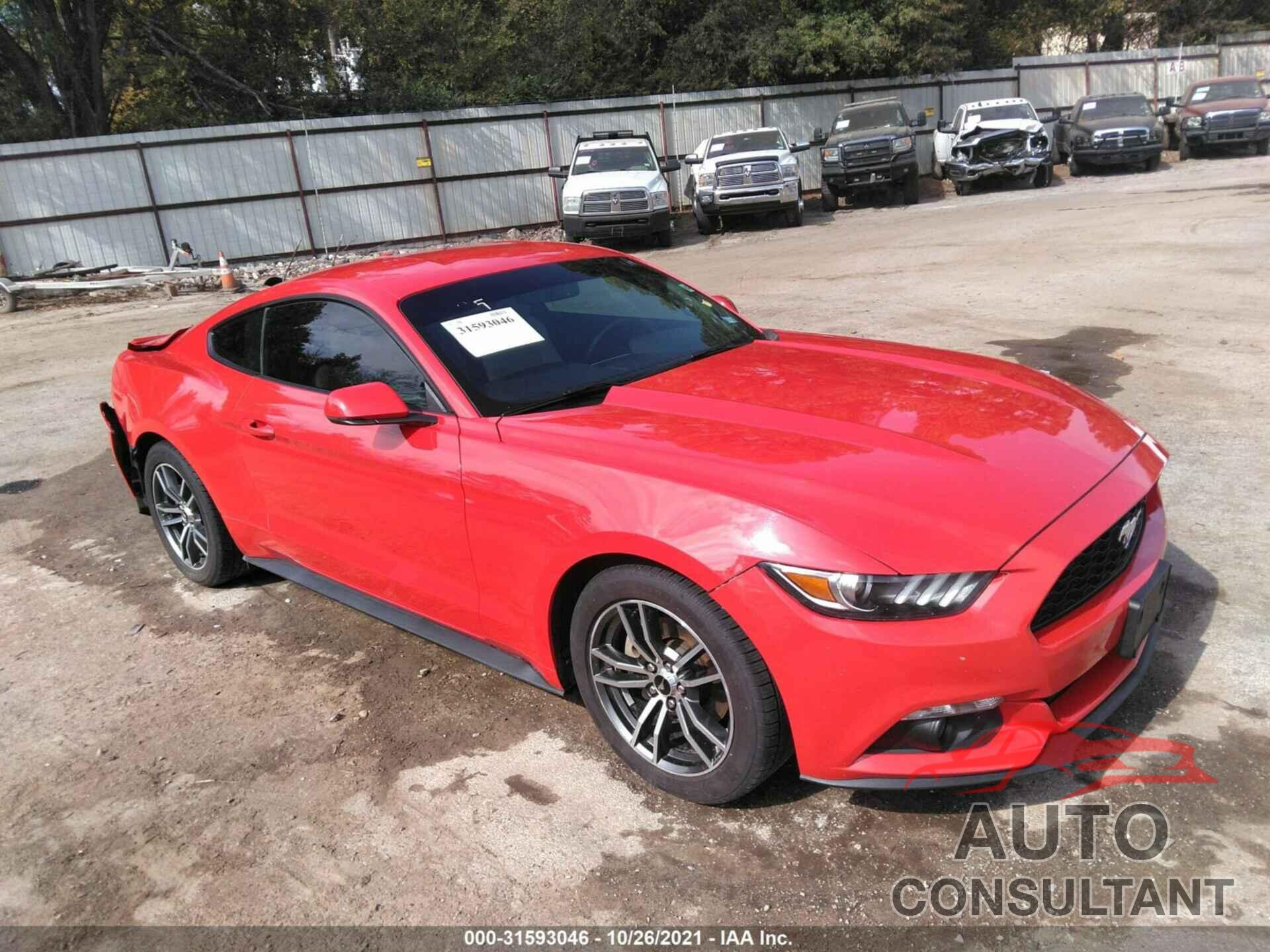 FORD MUSTANG 2017 - 1FA6P8TH4H5313188