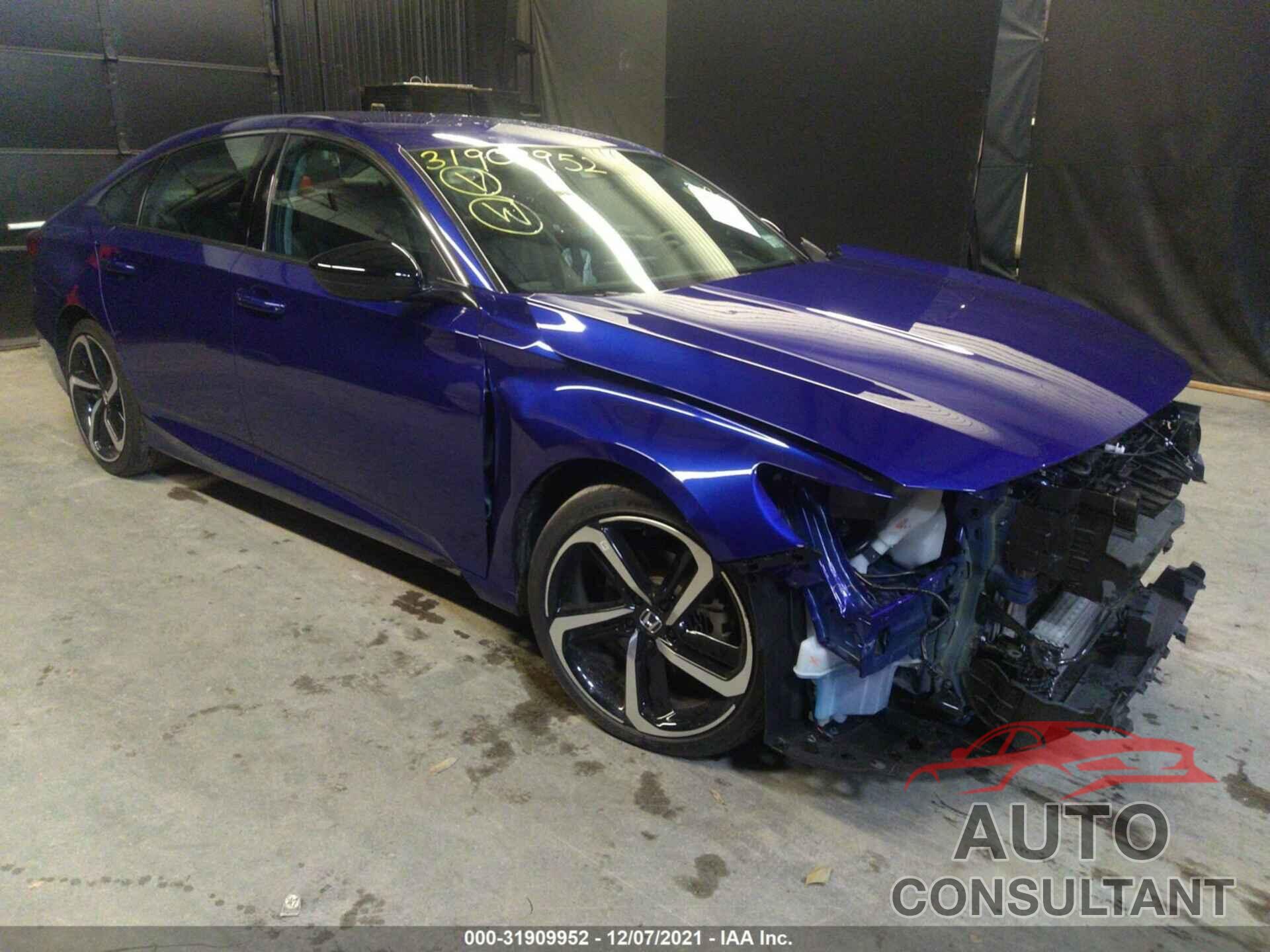 HONDA ACCORD SEDAN 2021 - 1HGCV1F45MA054734