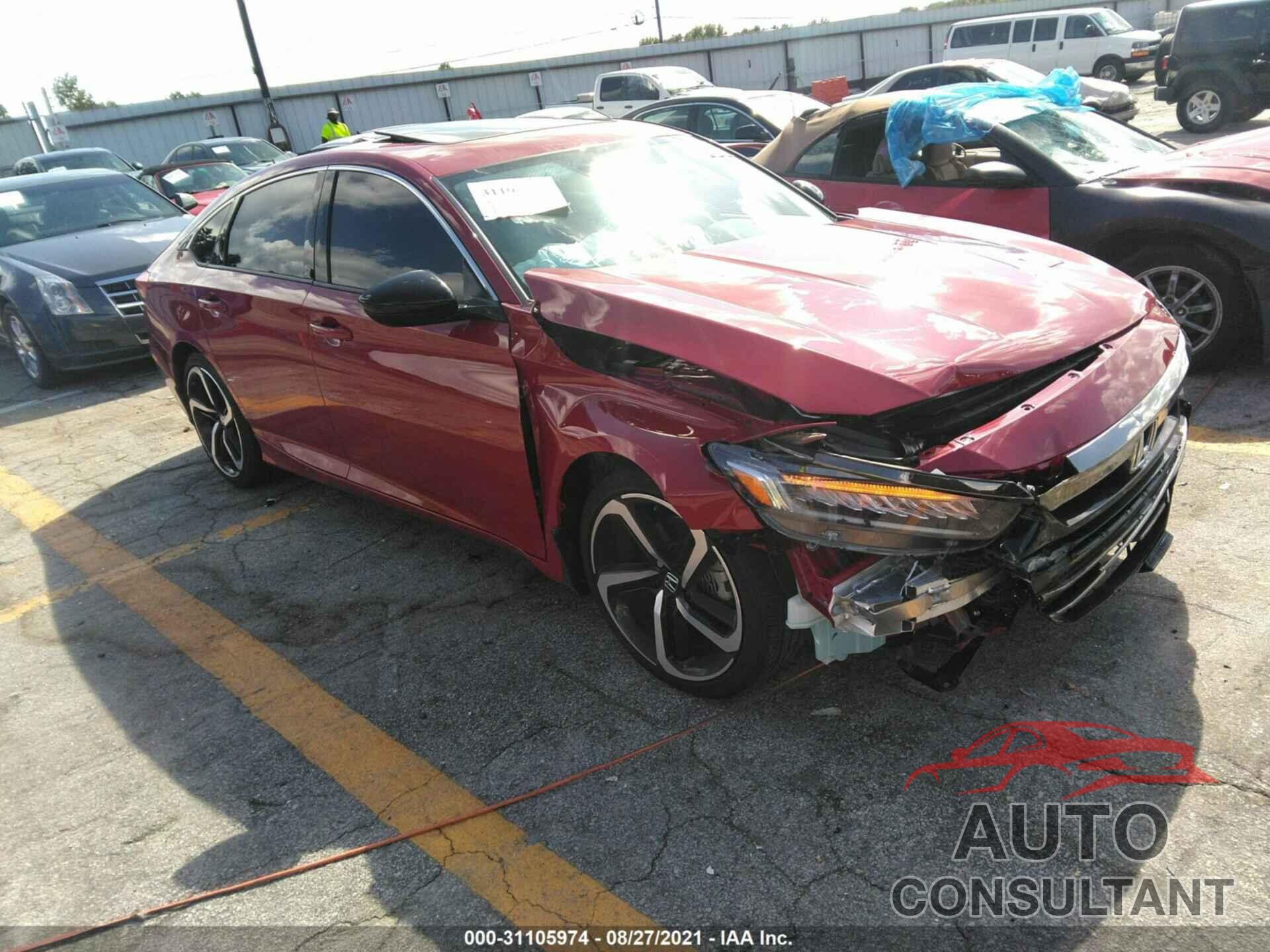 HONDA ACCORD SEDAN 2021 - 1HGCV1F48MA032212