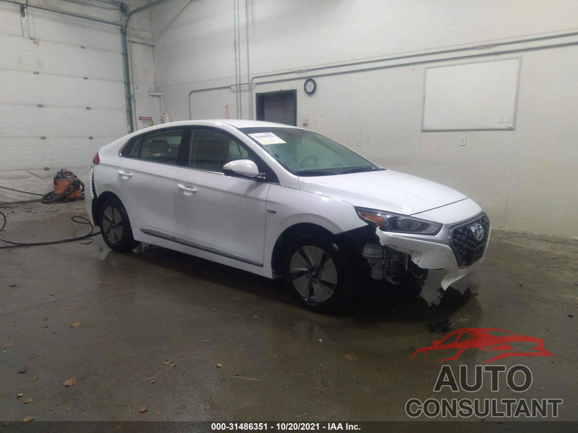 HYUNDAI IONIQ HYBRID 2020 - KMHC75LC8LU187606