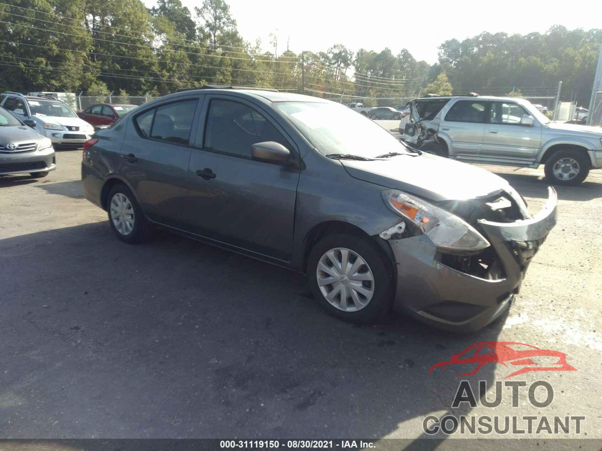 NISSAN VERSA 2016 - 3N1CN7APXGL881194