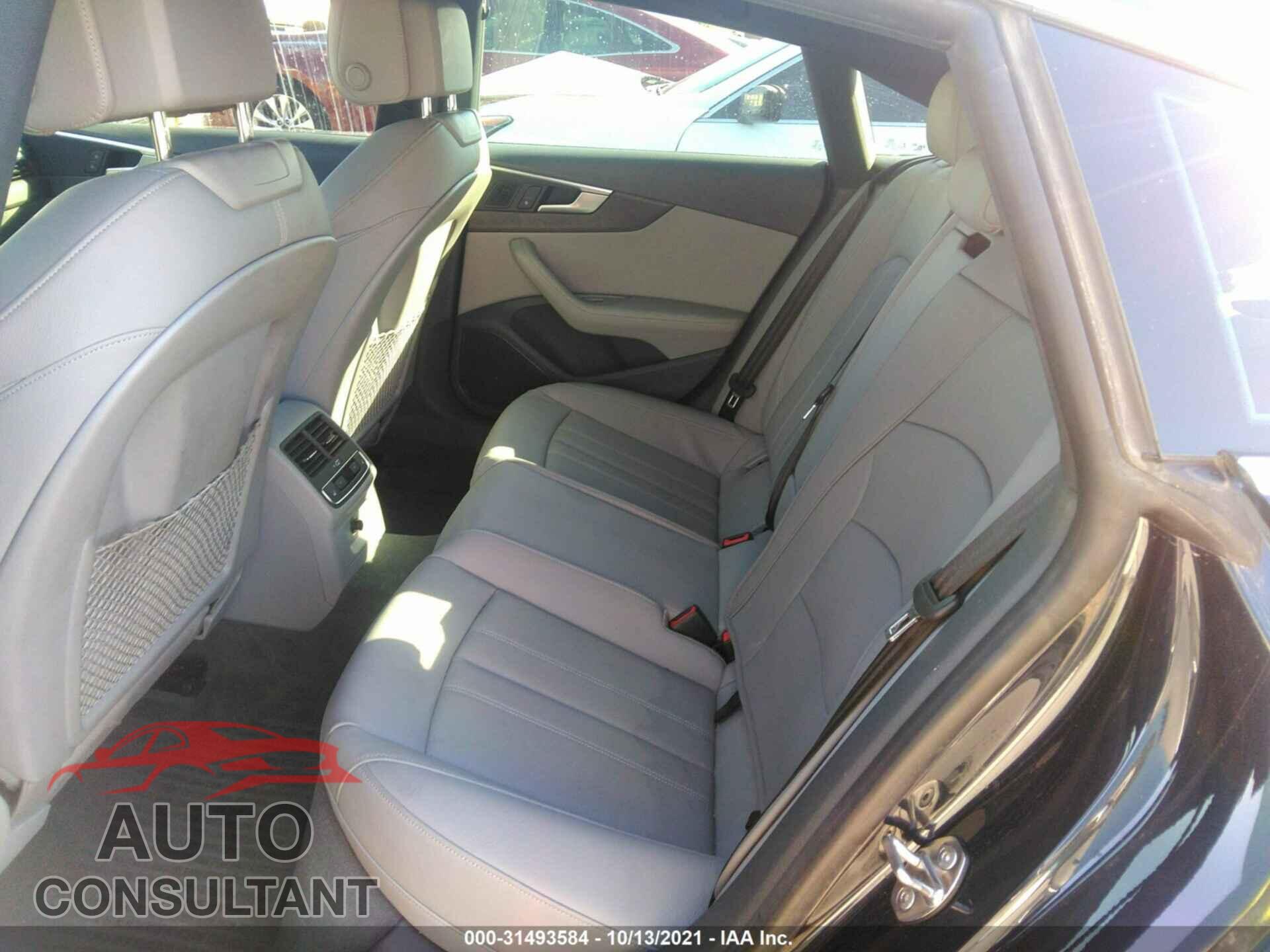 AUDI A5 SPORTBACK 2018 - WAUCNCF56JA064510