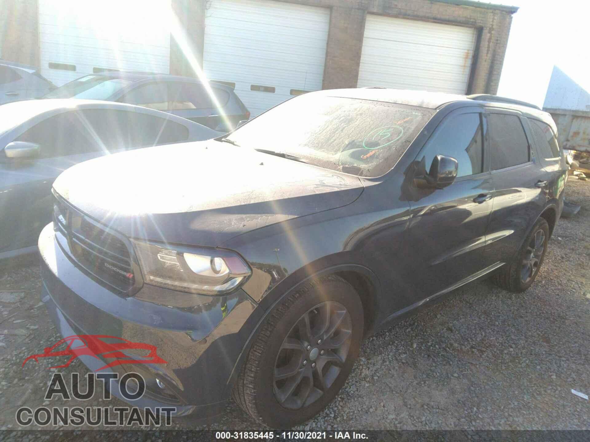 DODGE DURANGO 2017 - 1C4SDJCT4HC840060