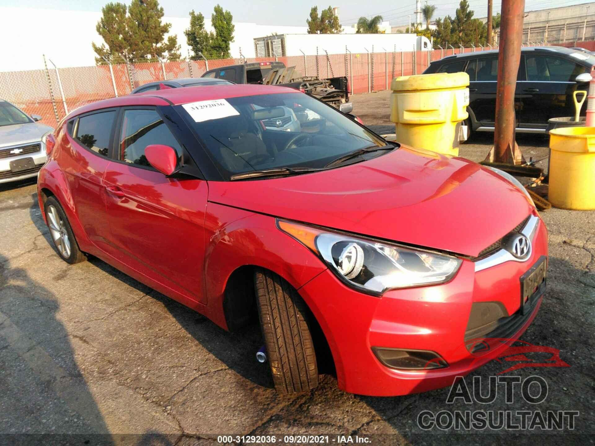 HYUNDAI VELOSTER 2016 - KMHTC6ADXGU257240