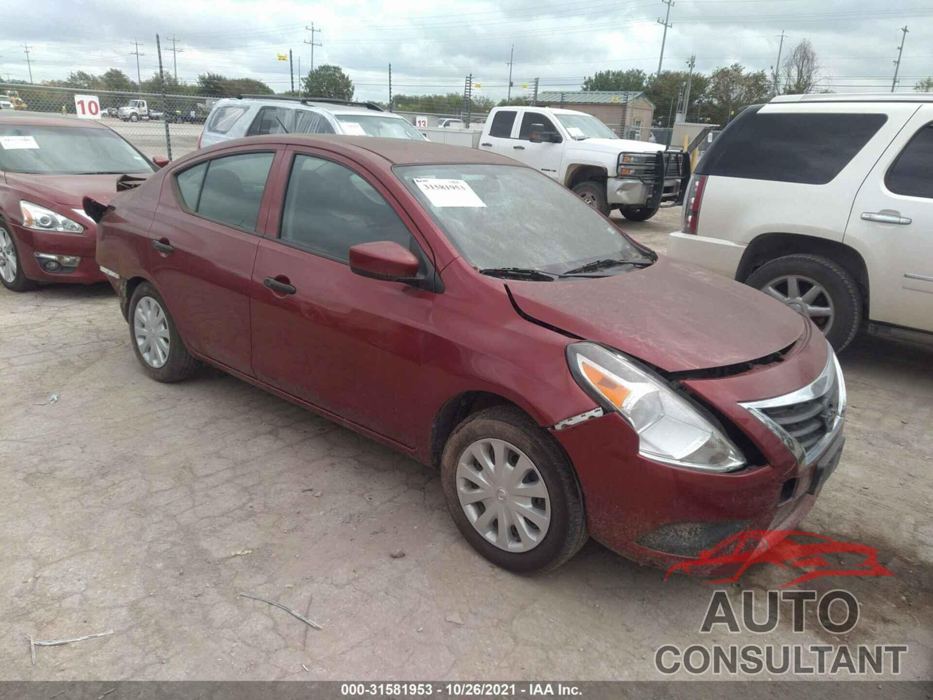NISSAN VERSA 2016 - 3N1CN7AP7GL879368