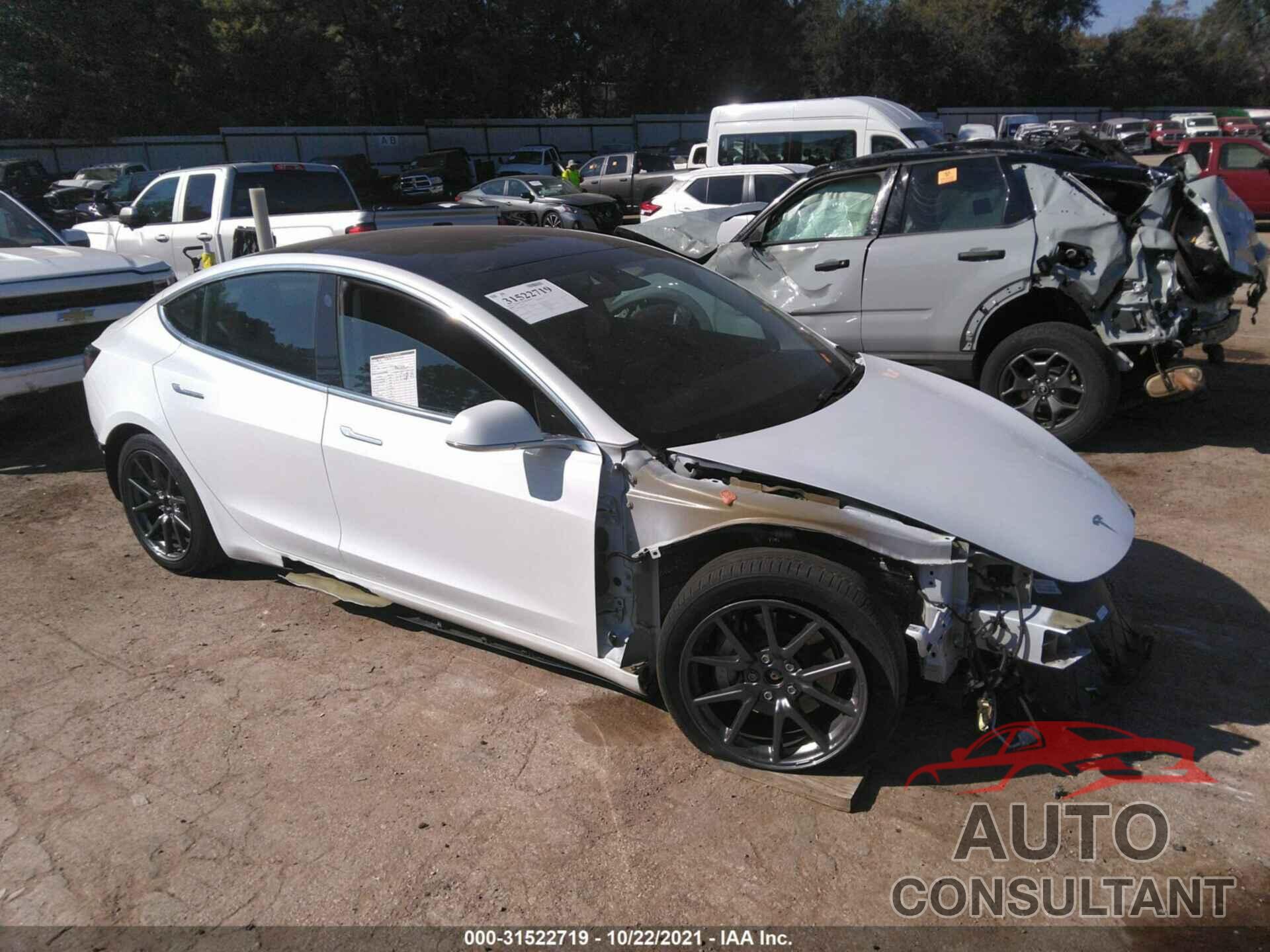 TESLA MODEL 3 2020 - 5YJ3E1EB4LF618409