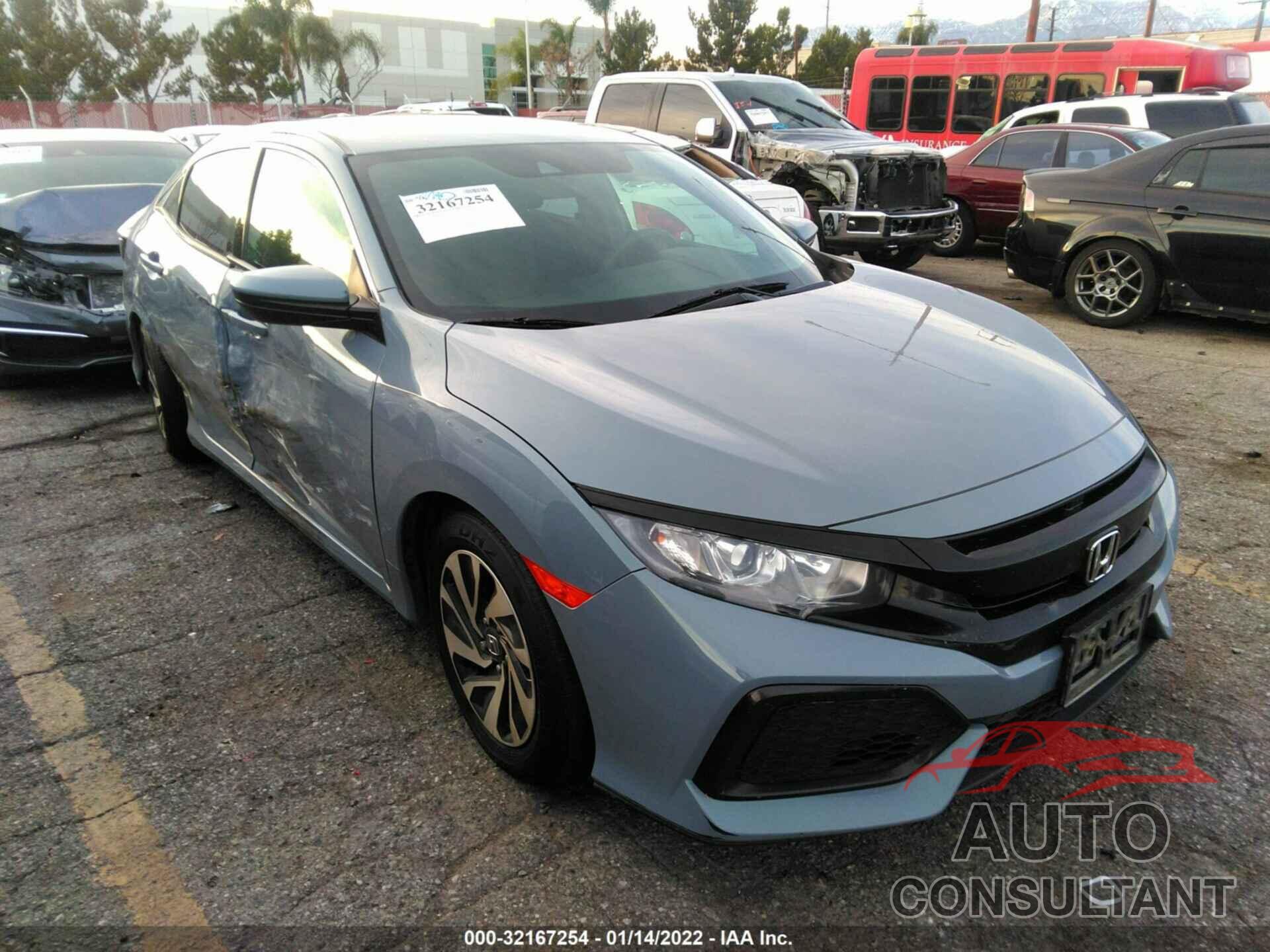 HONDA CIVIC HATCHBACK 2019 - SHHFK7H37KU403214