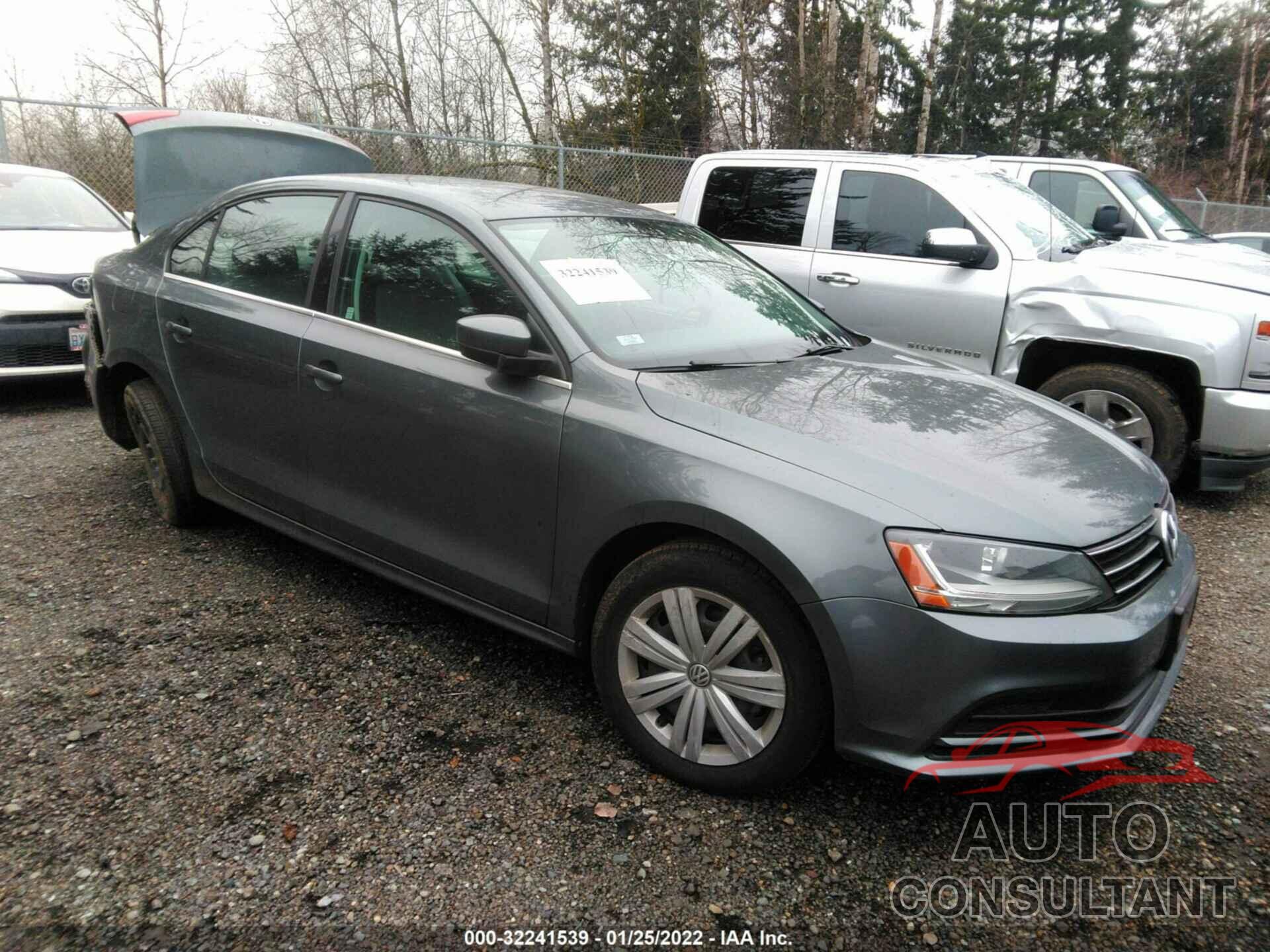 VOLKSWAGEN JETTA 2017 - 3VW2B7AJ0HM299076
