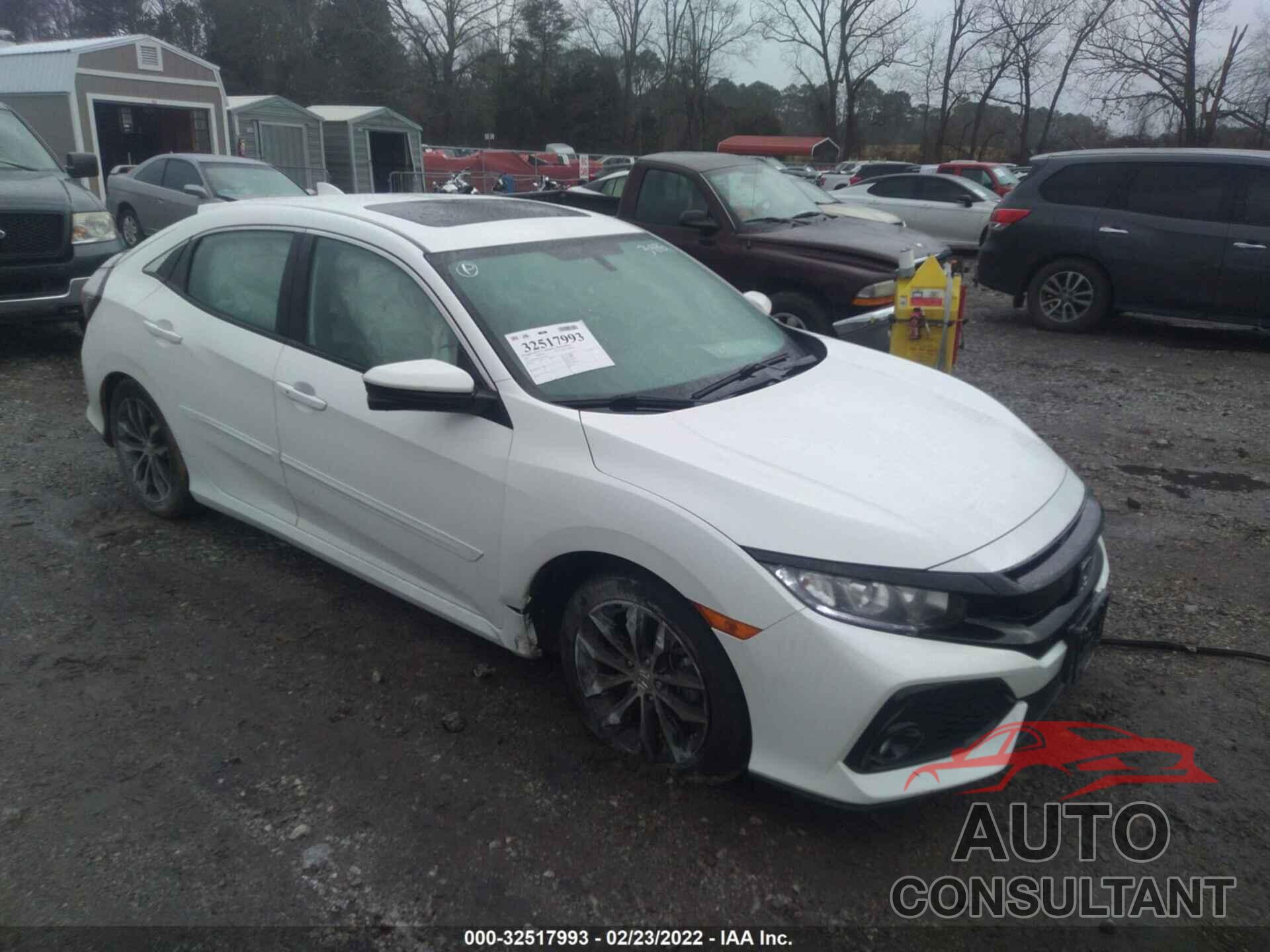HONDA CIVIC HATCHBACK 2017 - SHHFK7H77HU413883