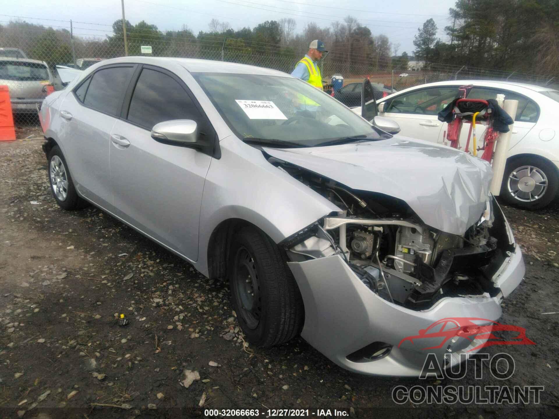 TOYOTA COROLLA 2016 - 2T1BURHE9GC623117