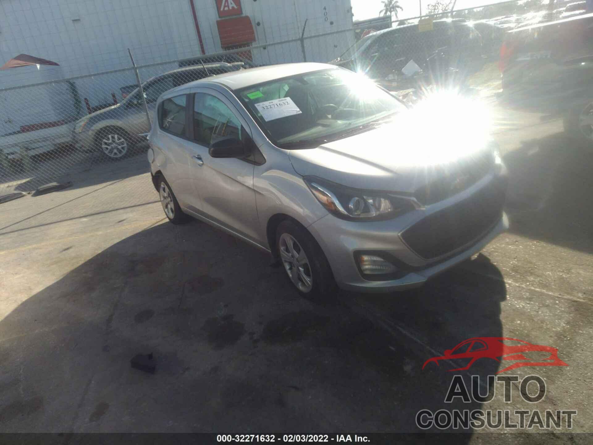 CHEVROLET SPARK 2020 - KL8CA6SA8LC446427