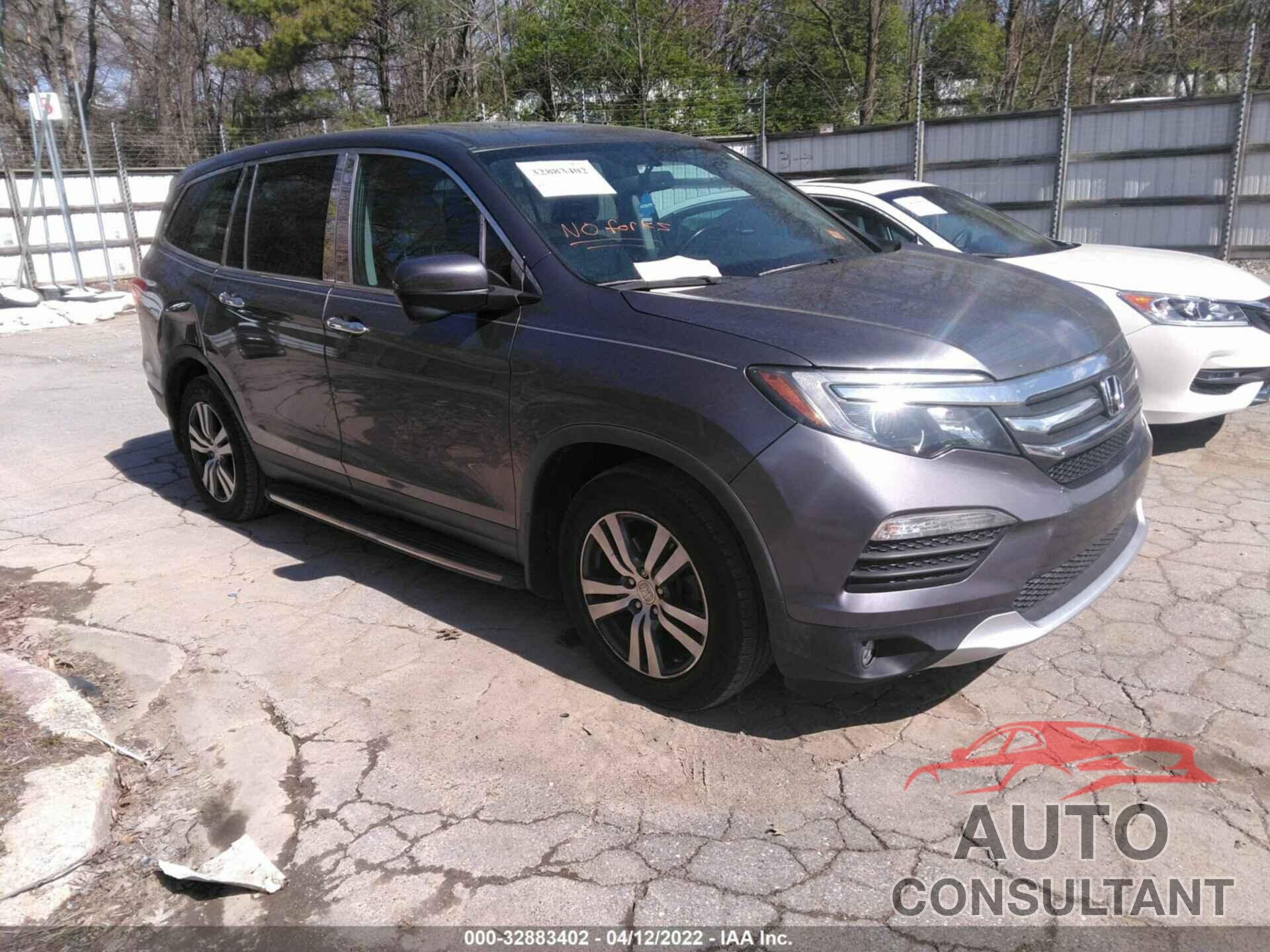 HONDA PILOT 2016 - 5FNYF6H53GB041142