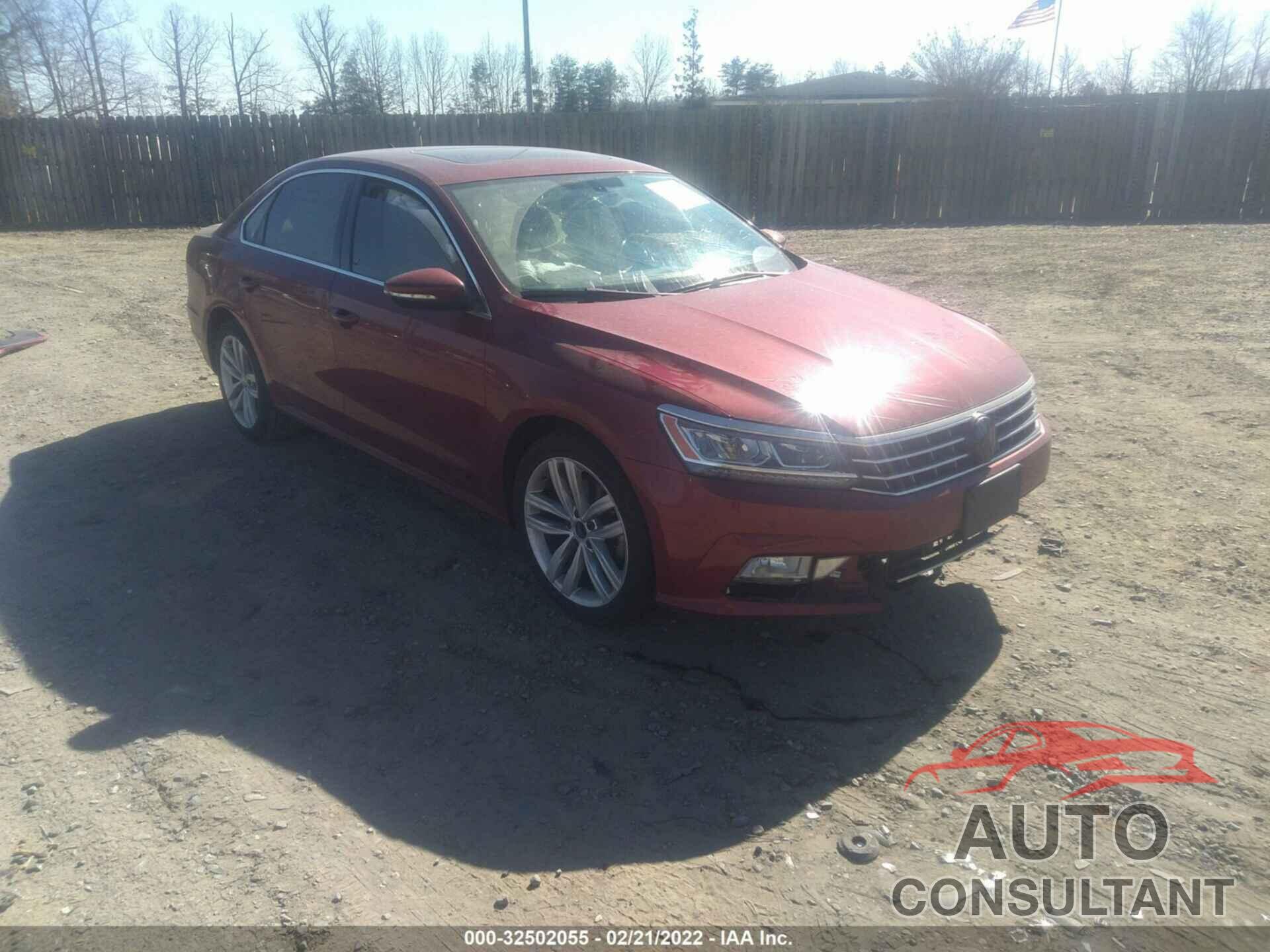 VOLKSWAGEN PASSAT 2018 - 1VWBA7A39JC002544